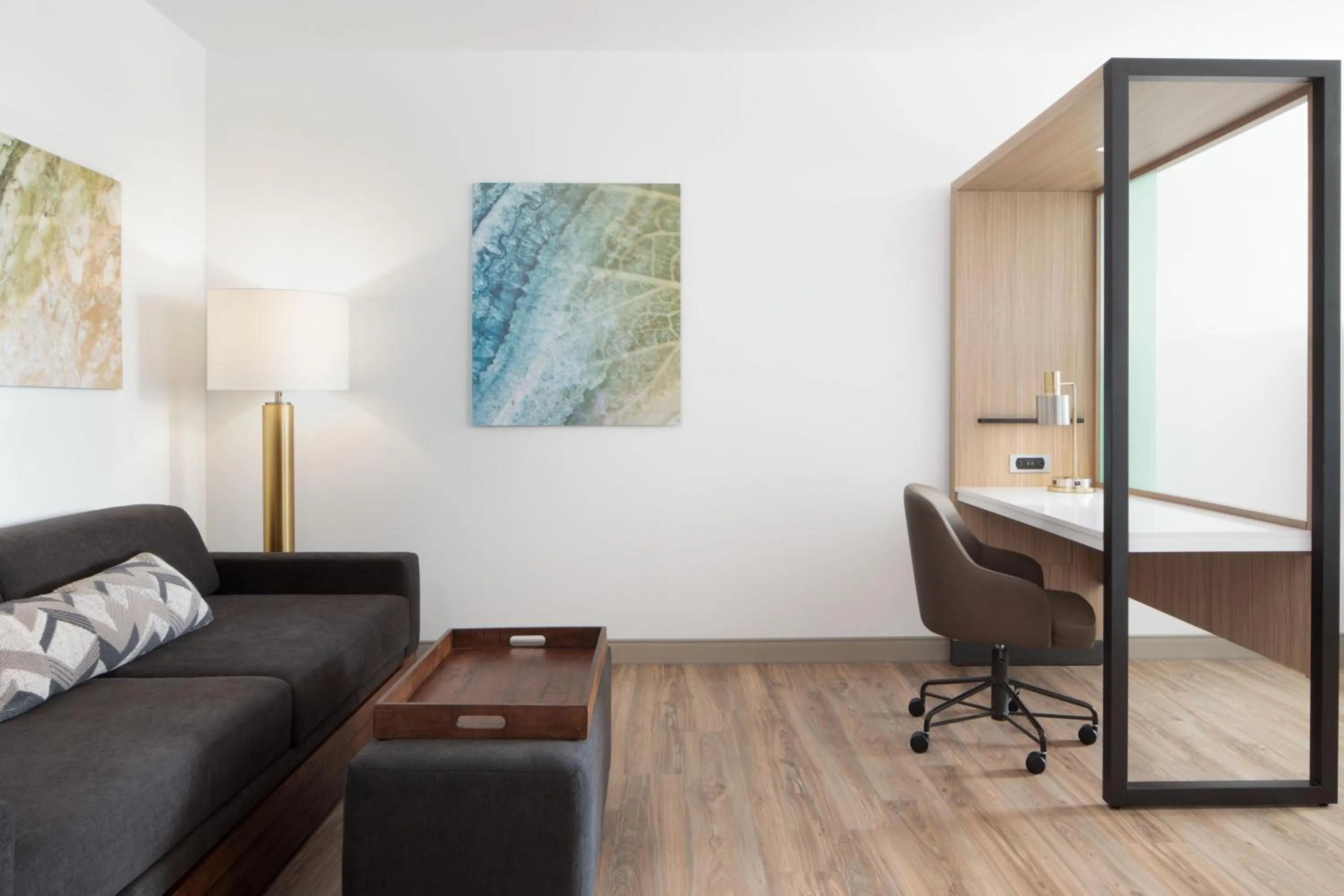 Living room in SpringHill Suites by Marriott Roanoke North