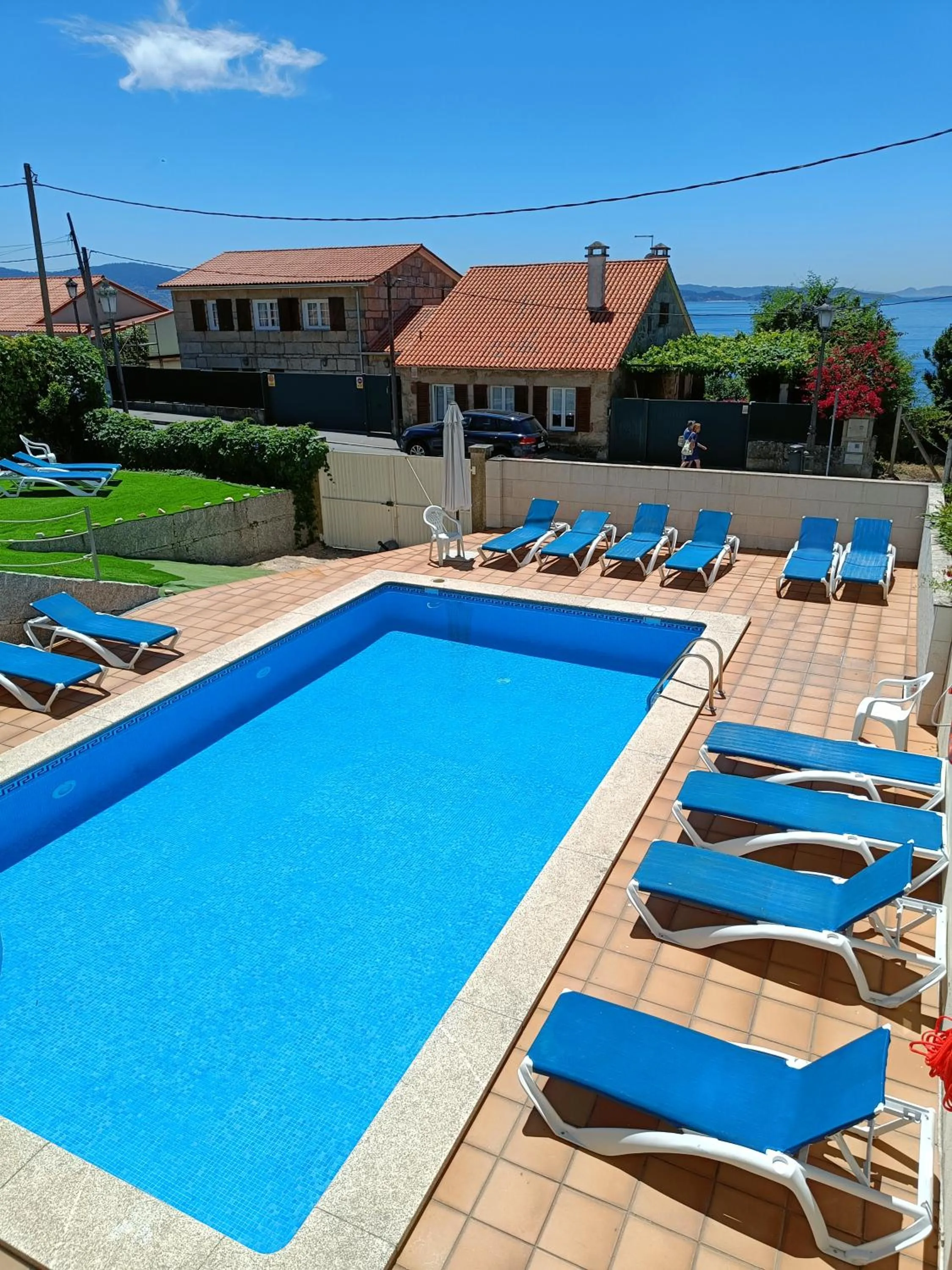 Swimming pool in Hotel Palacios