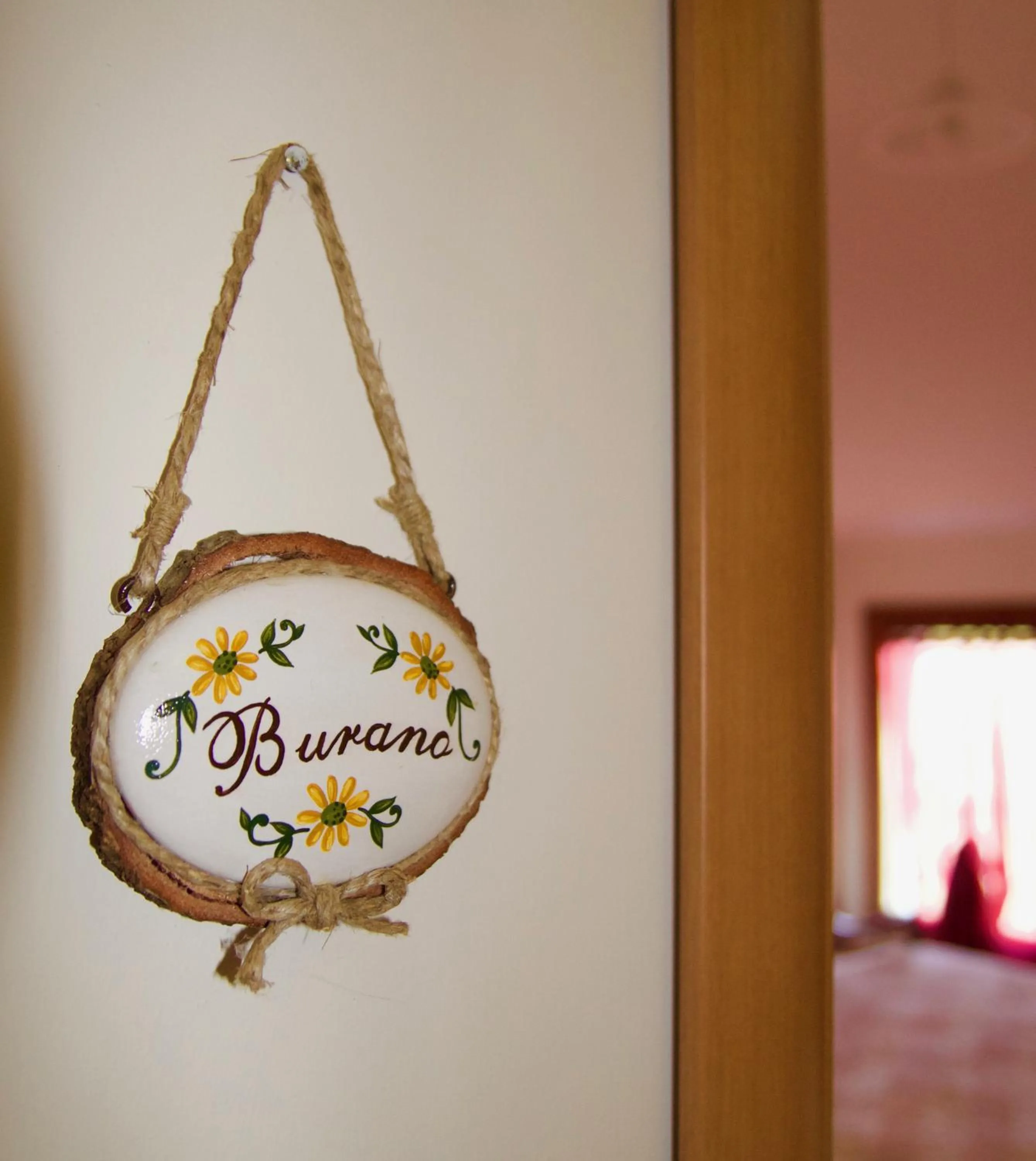 Decorative detail, Bed in Il Frattiero B&B