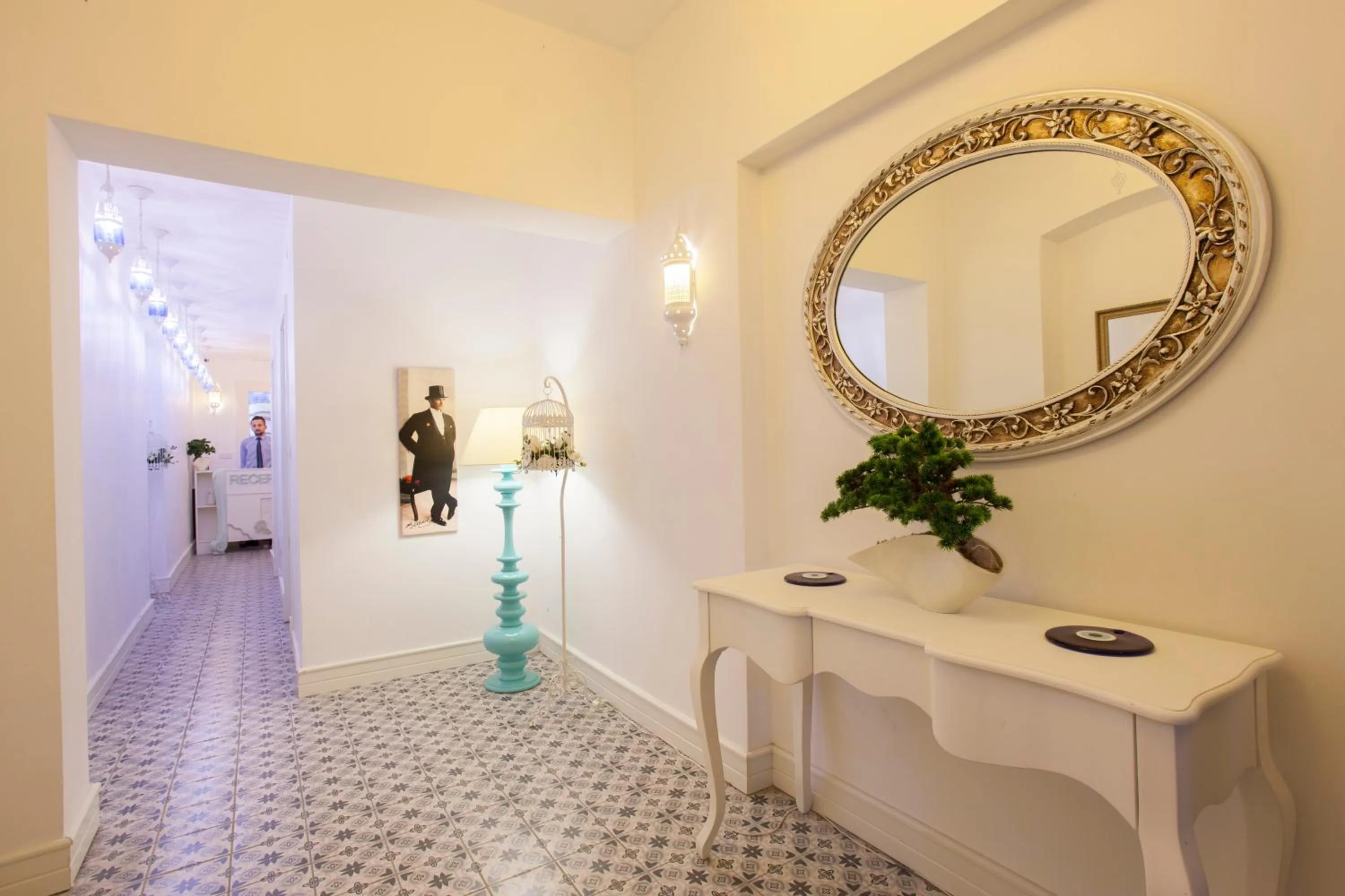 Decorative detail in Buyukada Cankaya Hotel