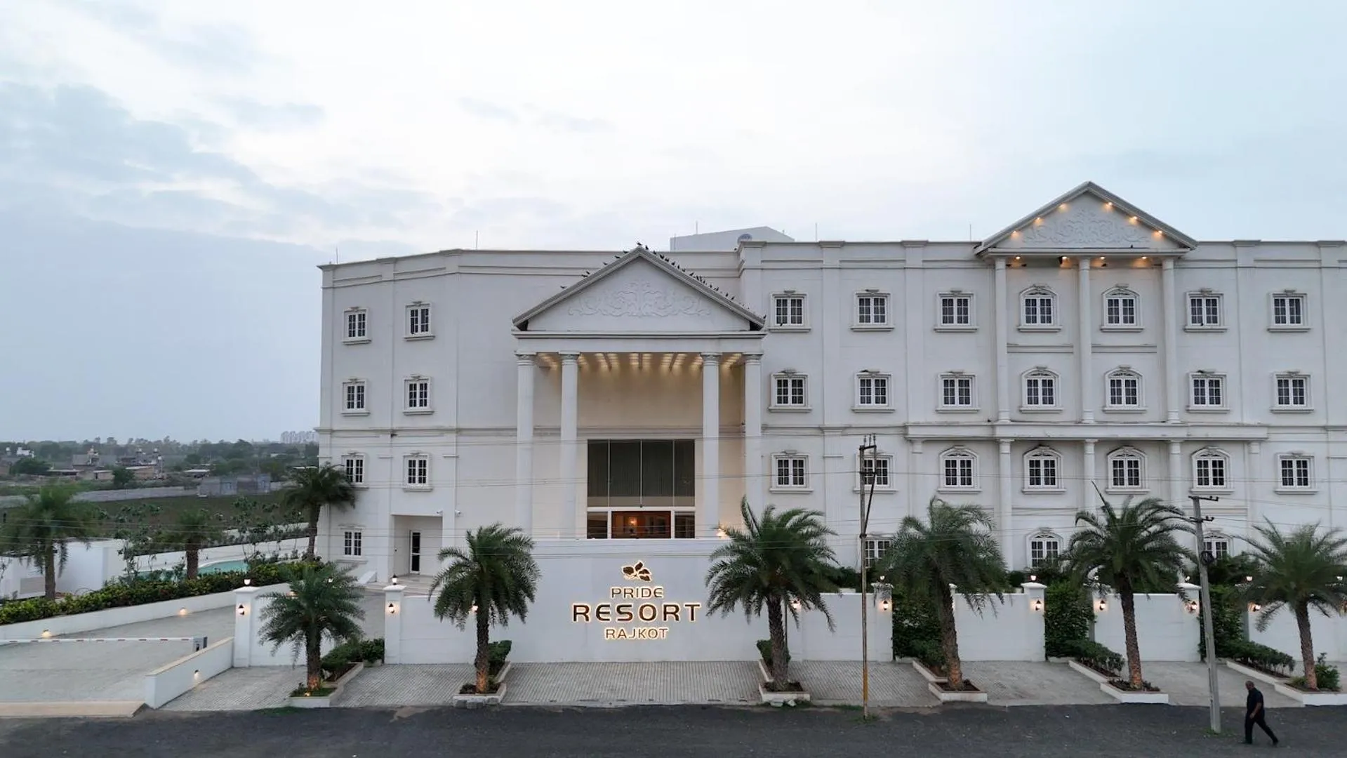 Facade/entrance in Pride Resort, Rajkot