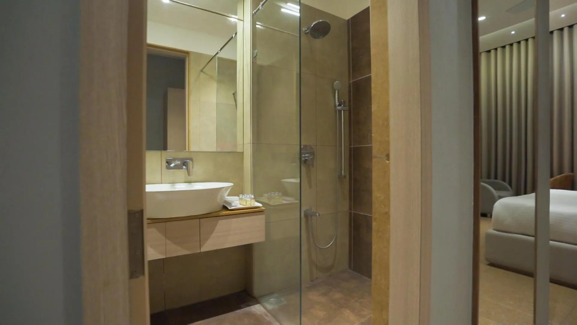 Shower, Bed in Pride Resort, Rajkot