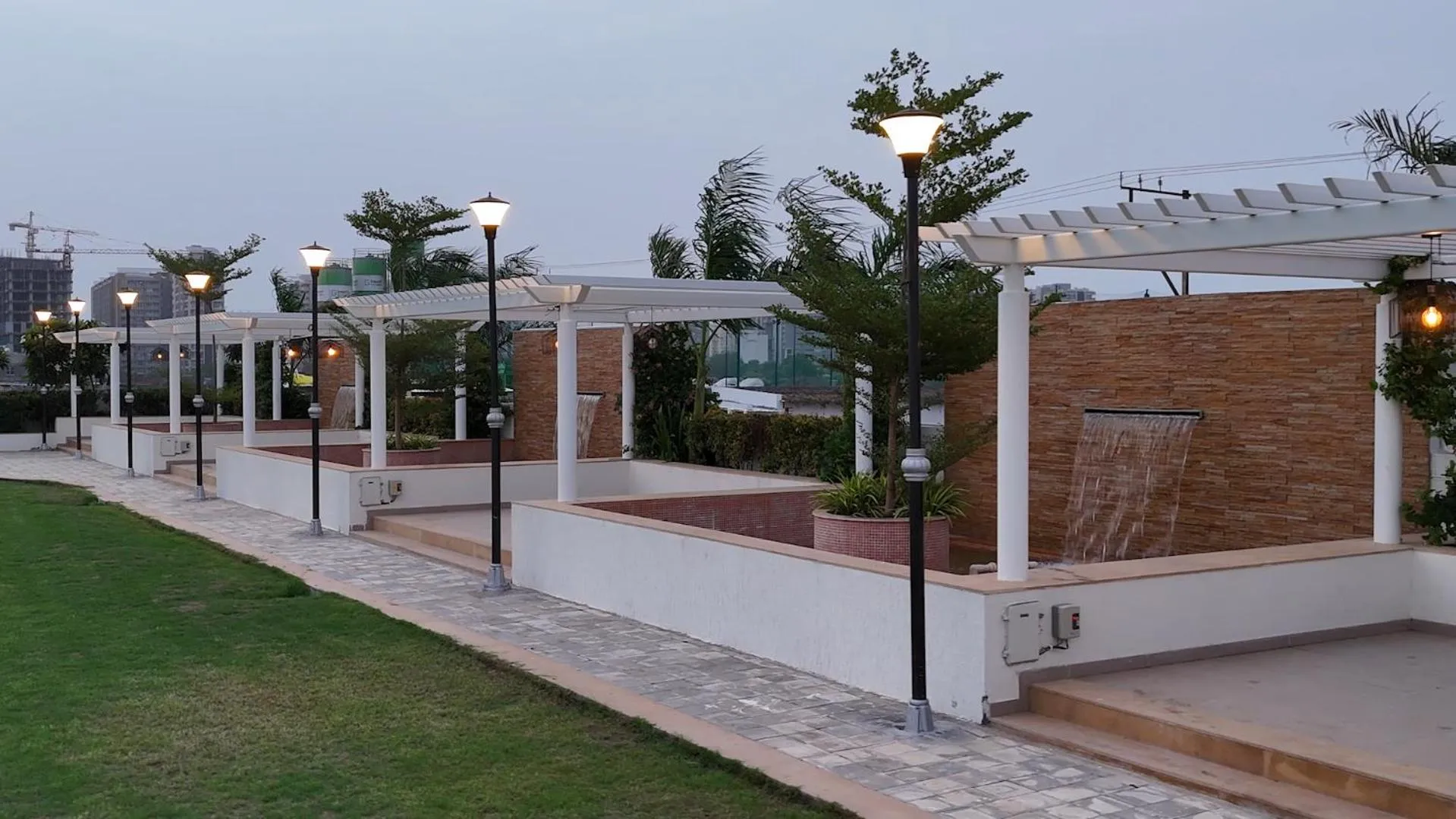 Garden in Pride Resort, Rajkot