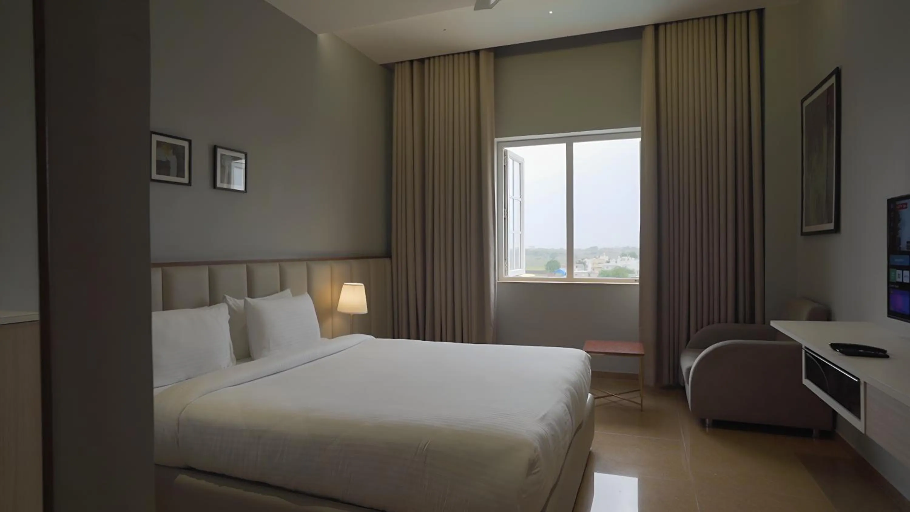 Bedroom, Bed in Pride Resort, Rajkot