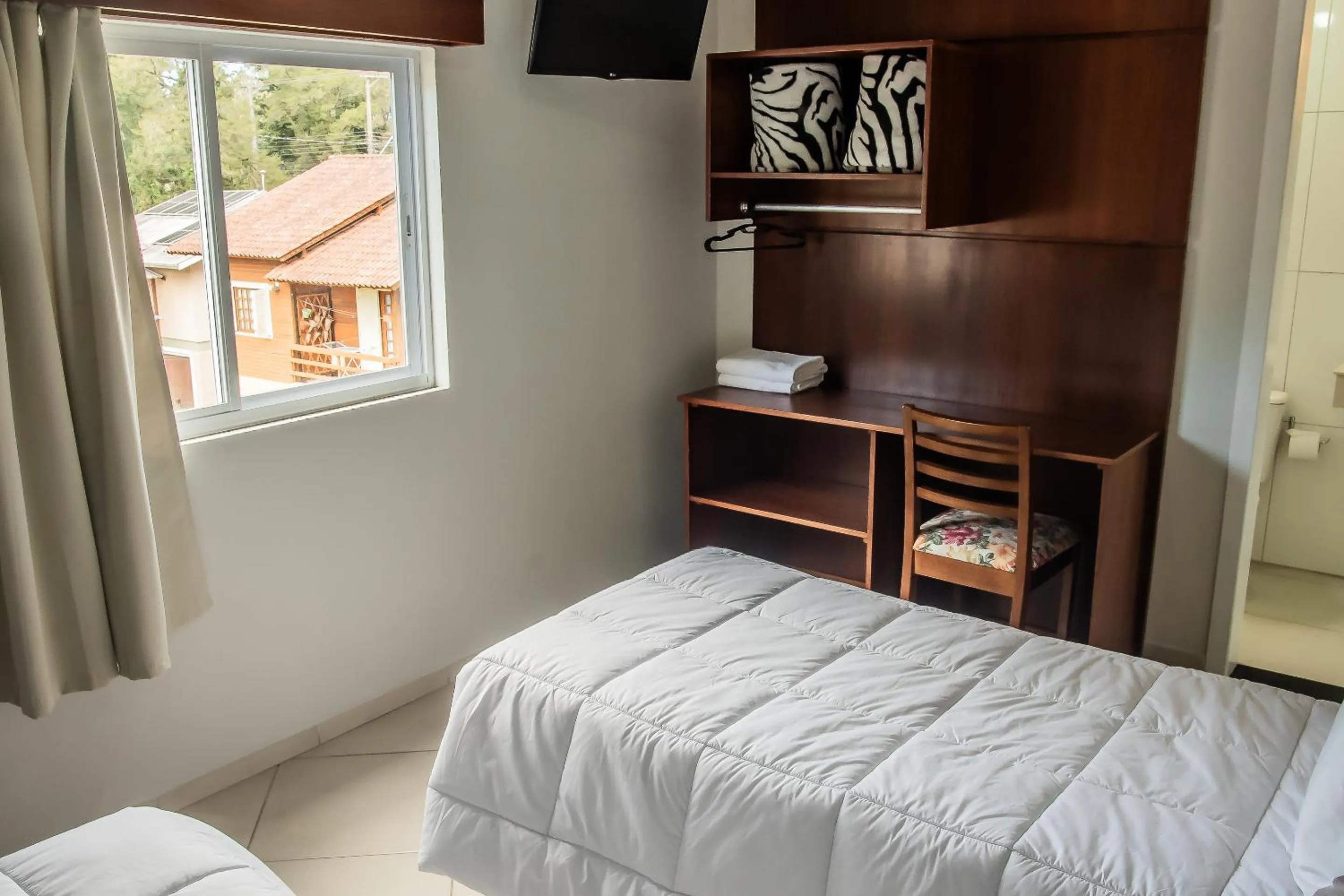 Bedroom, Bed in Hotel Serra Canela