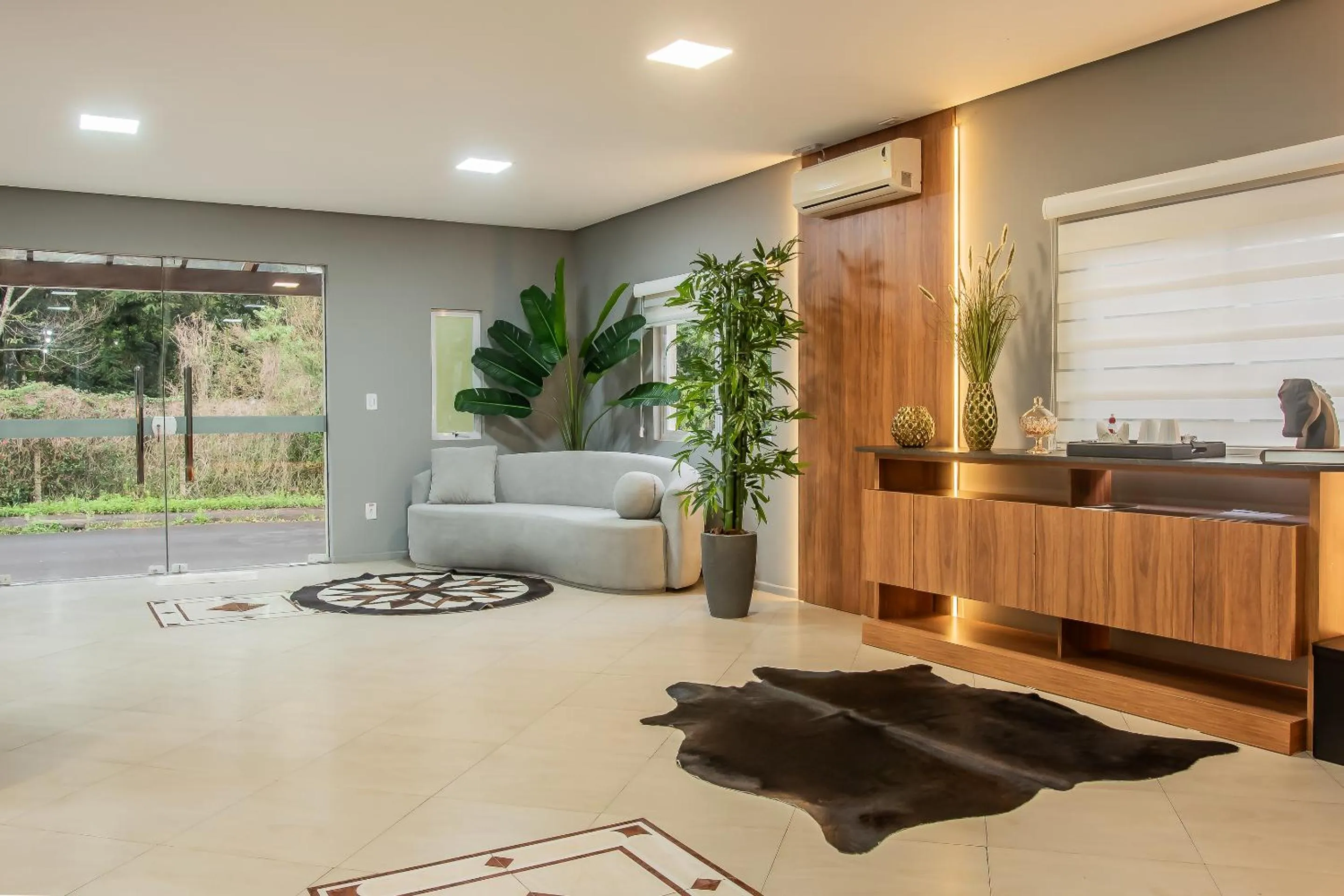 Lobby or reception in Hotel Serra Canela