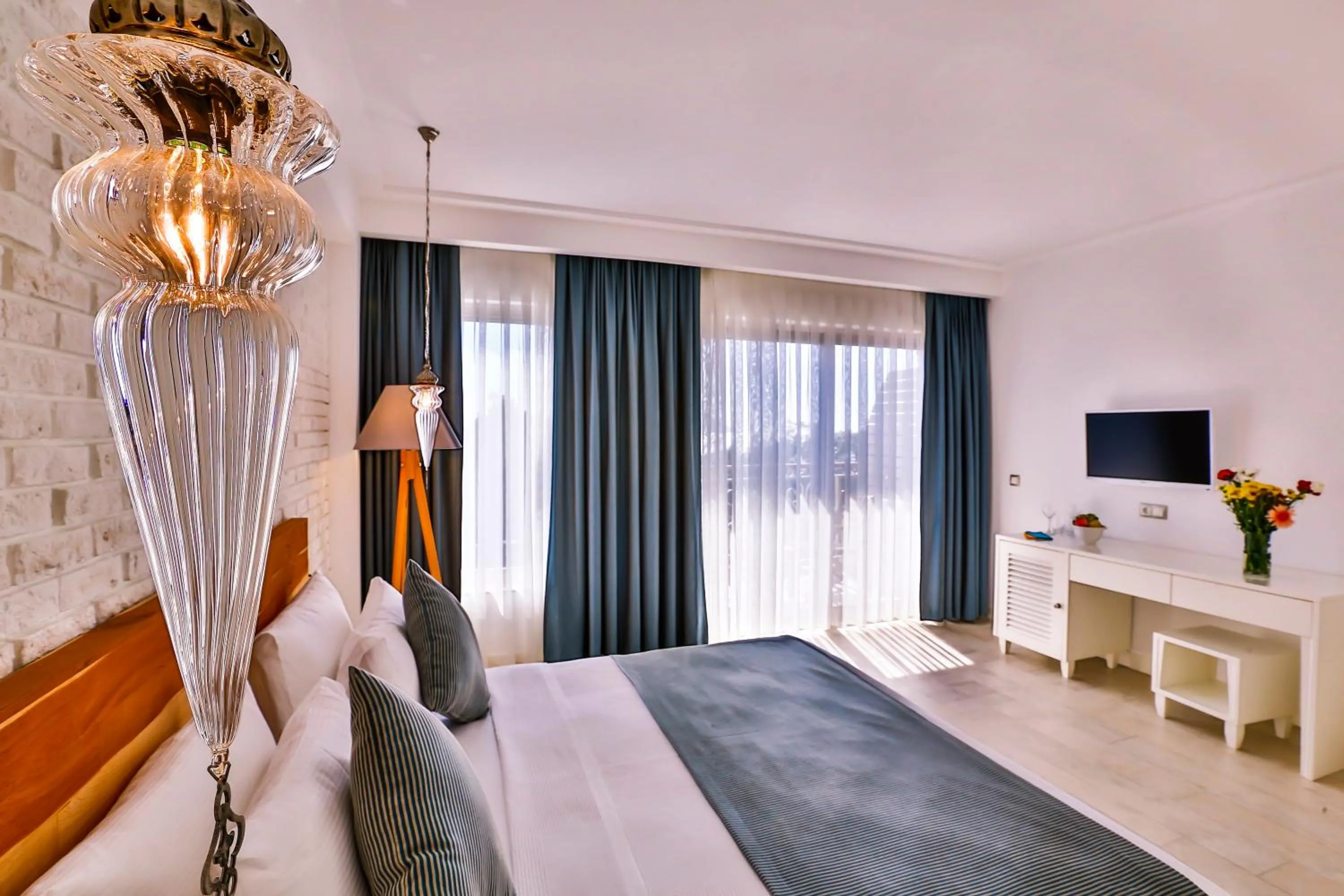 View (from property/room), Bed in Arnna Hotel