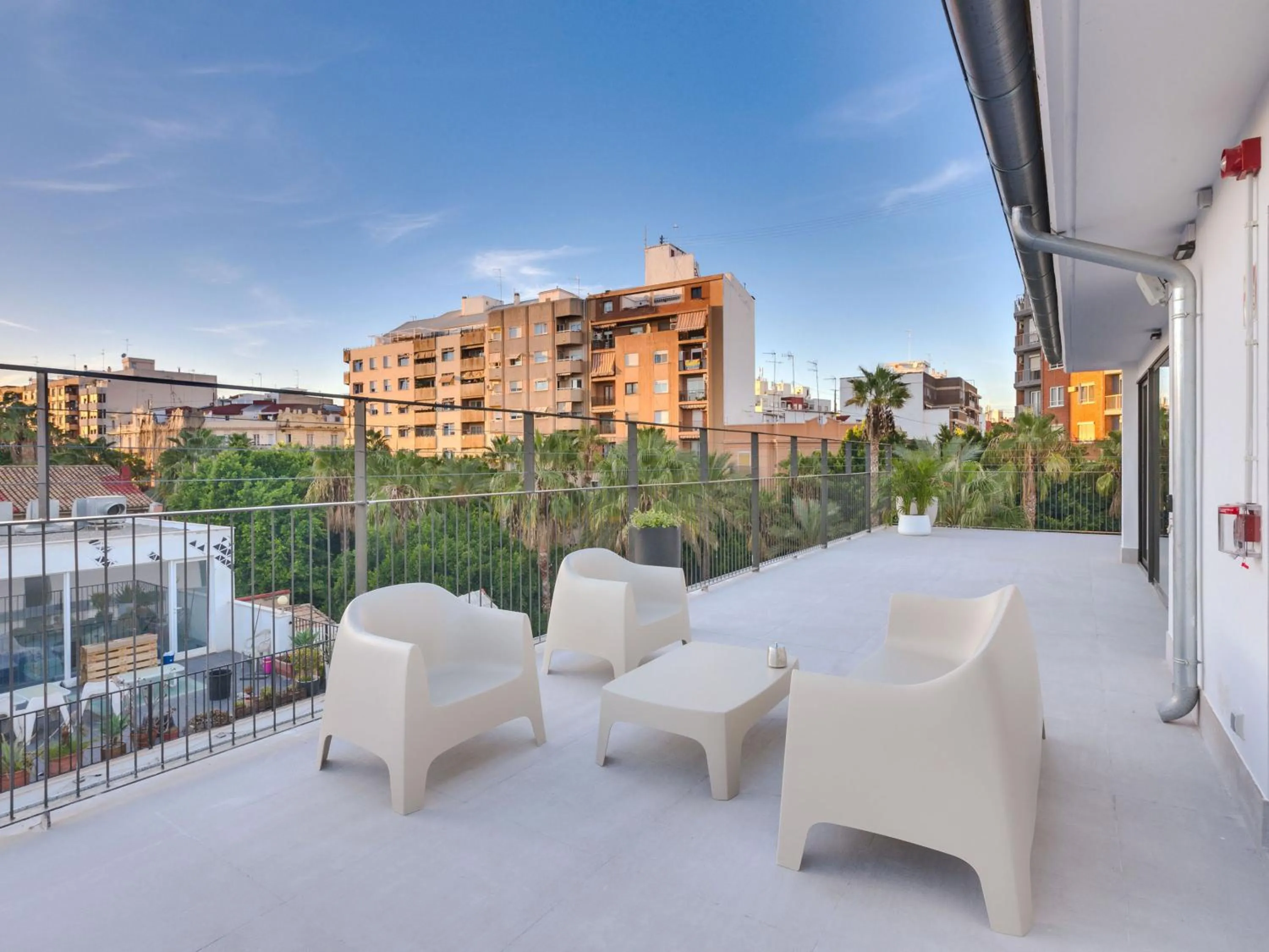 Balcony/Terrace in Livensa Living Studios - Valencia Viveros