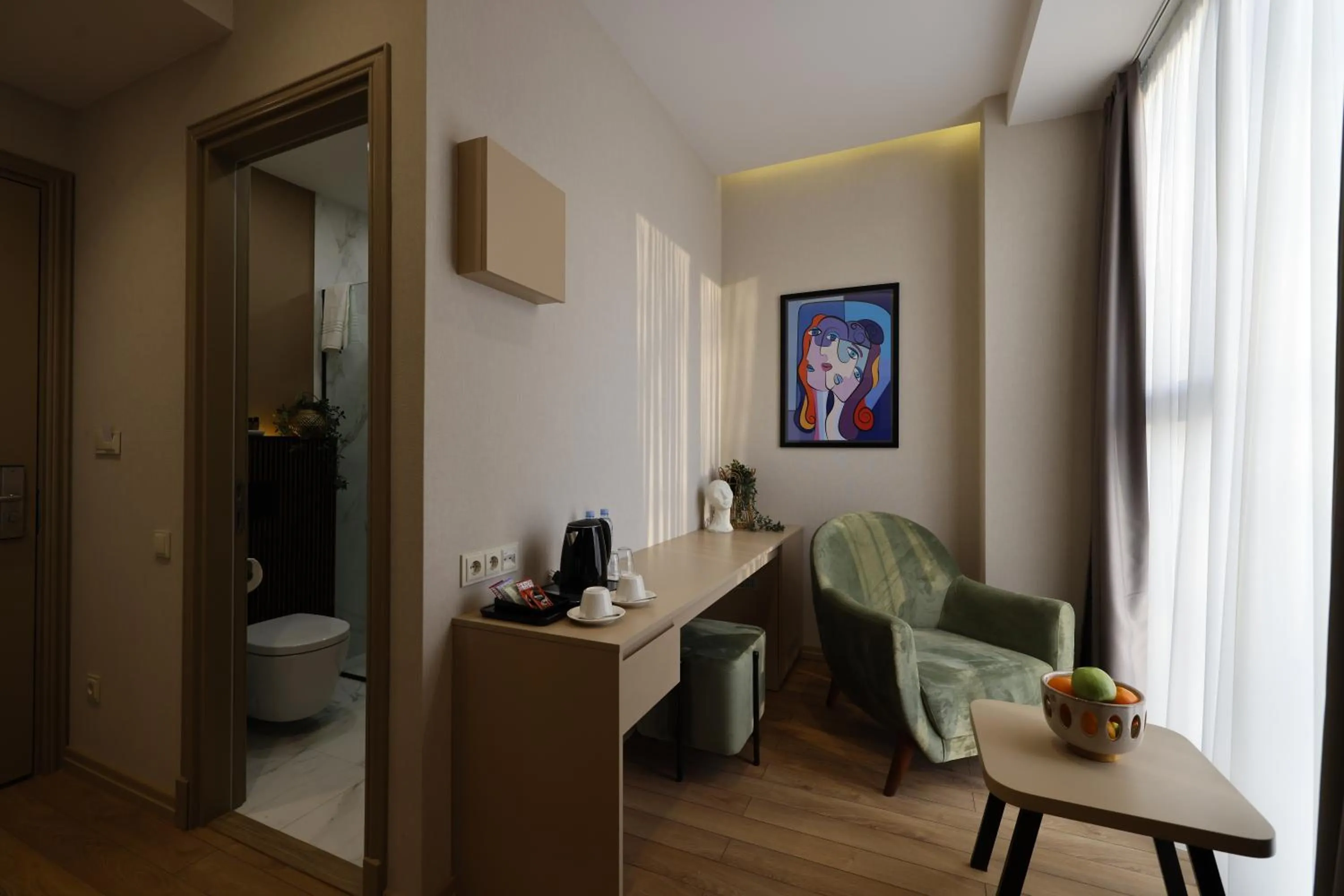 Seating area in Hotel Monday by DNT Group