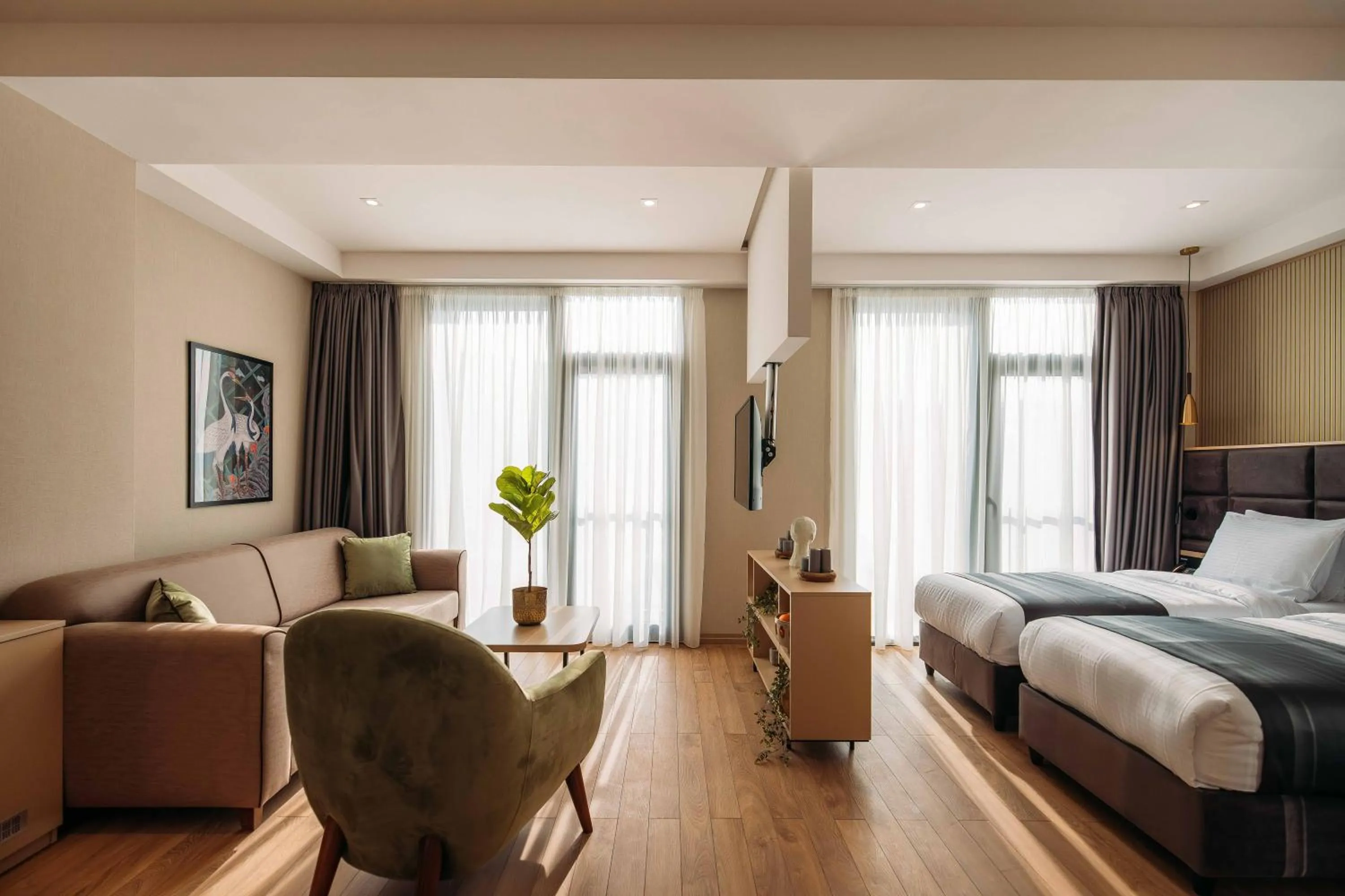 Bed in Hotel Monday by DNT Group