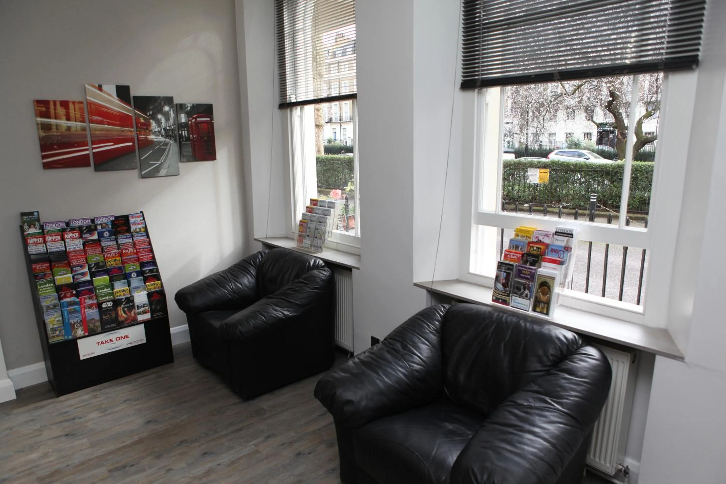 Lobby or reception in The Omega Hotel