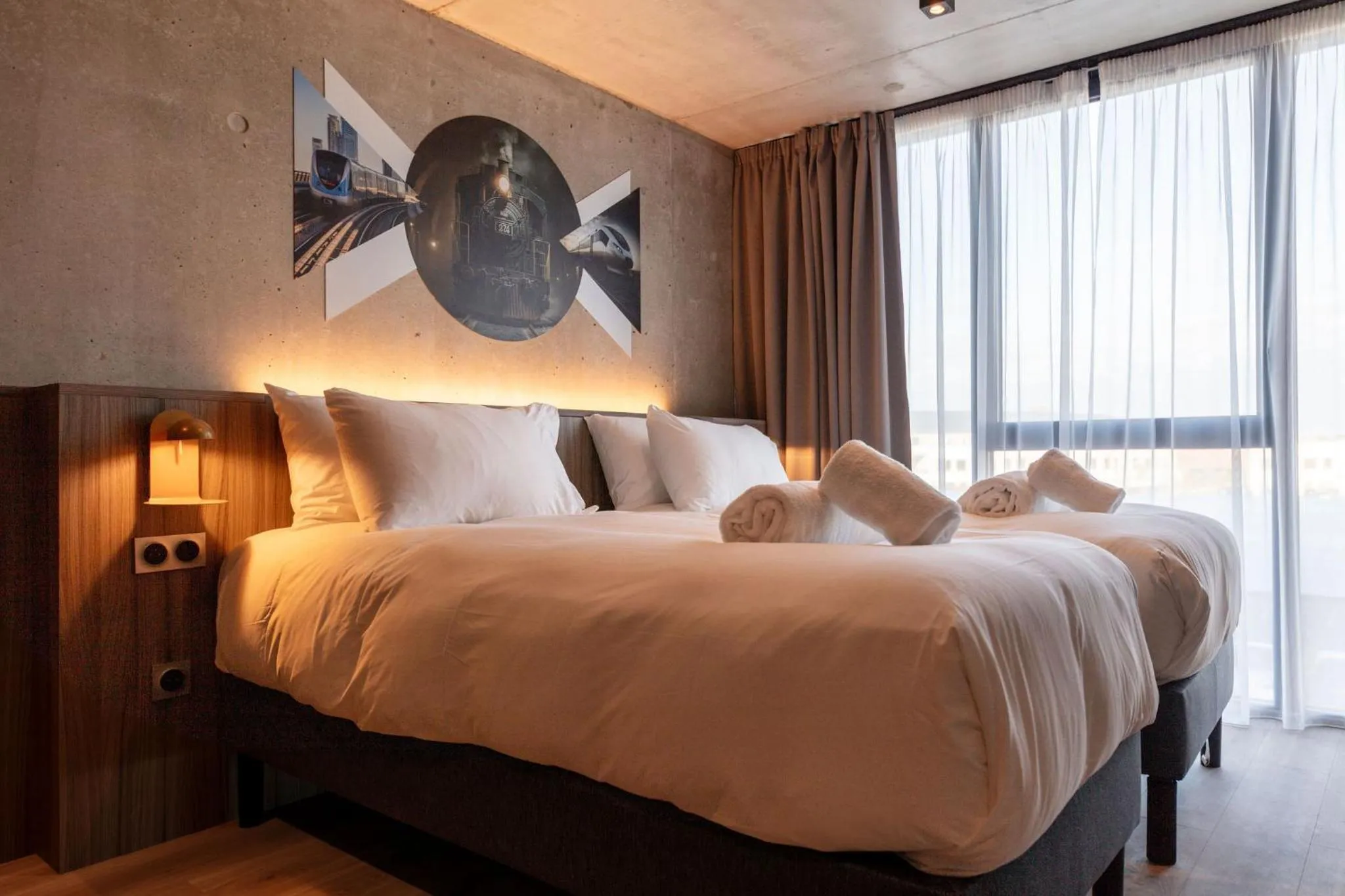 Photo of the whole room, Bed in Ki Space Hotel & Spa - near Disneyland Paris