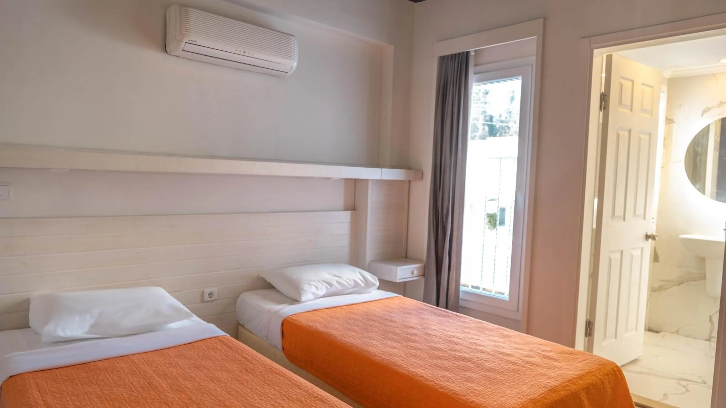 Bed in Muskebi Apart Otel