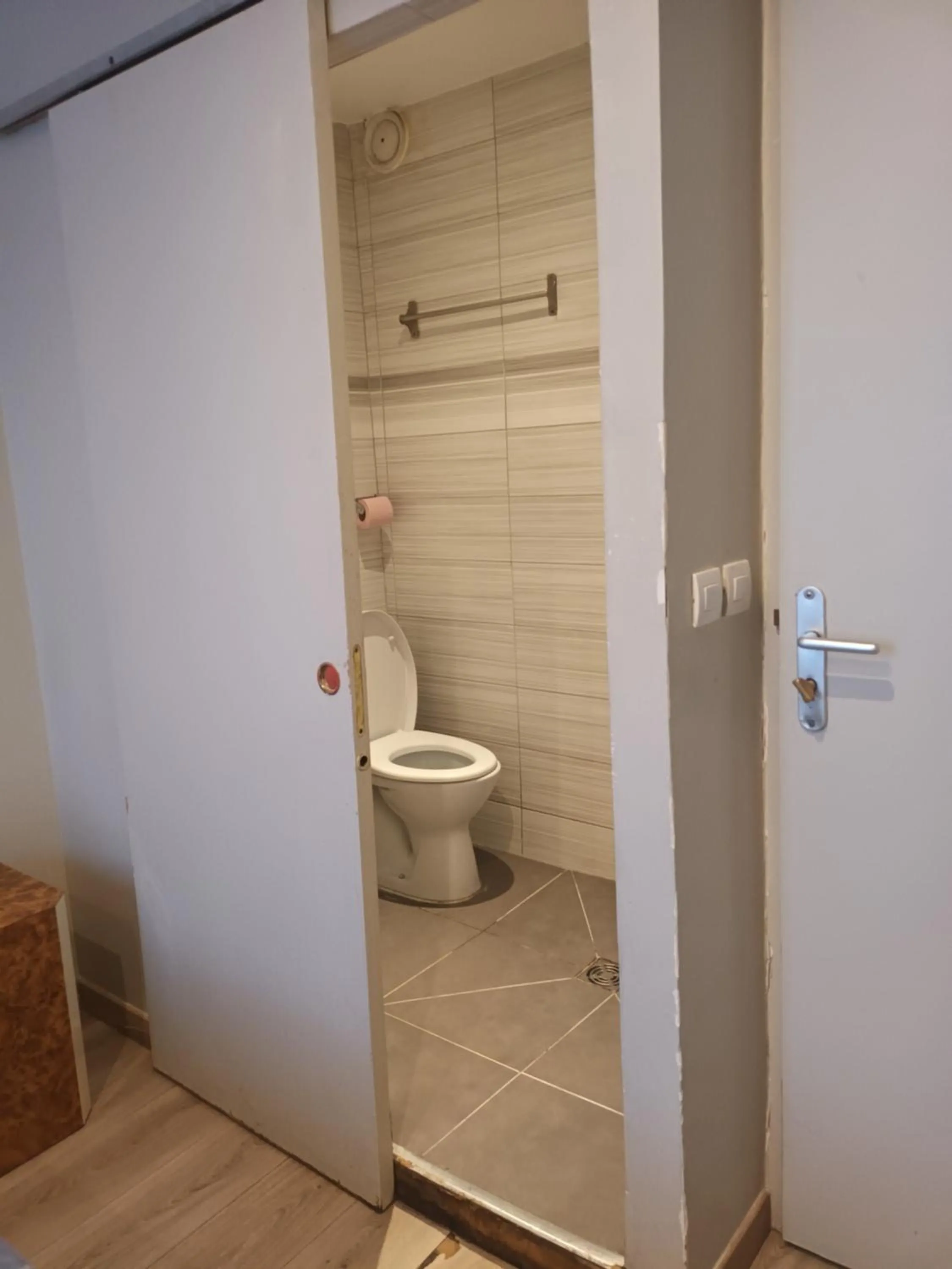 Toilet in hotel azur