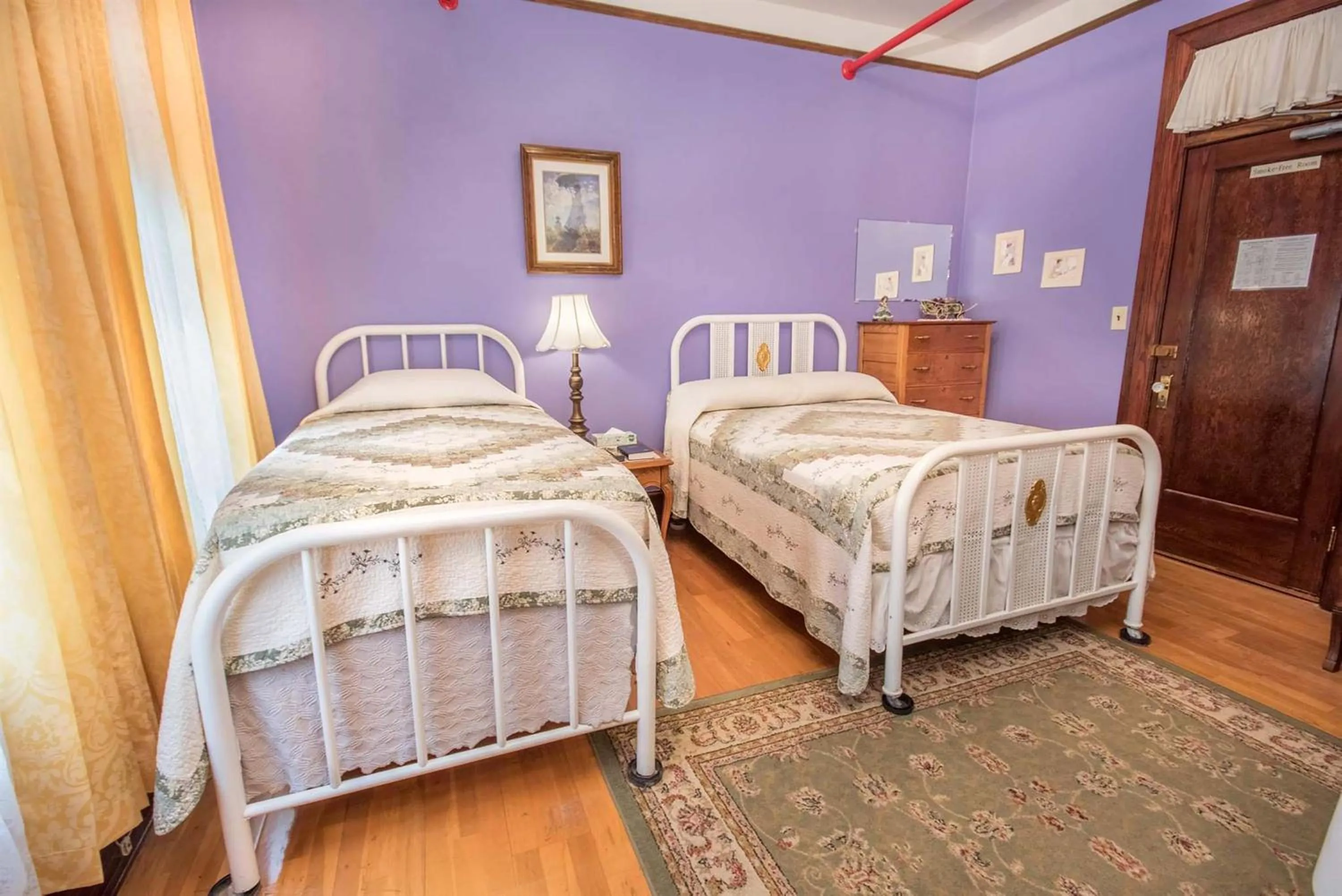 Bed in The Edgewater Hotel