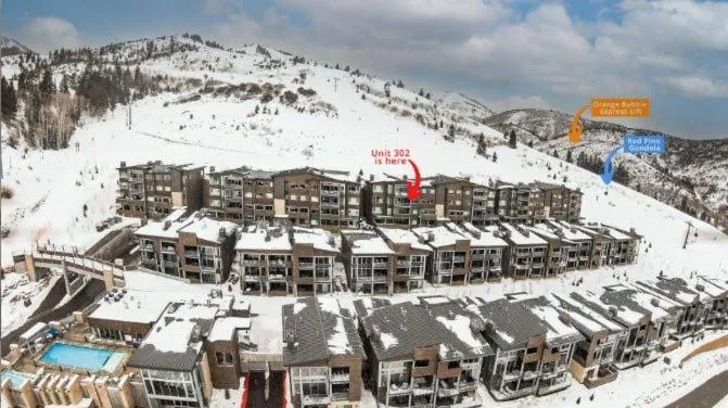 Property building, Winter in Apex at Park City