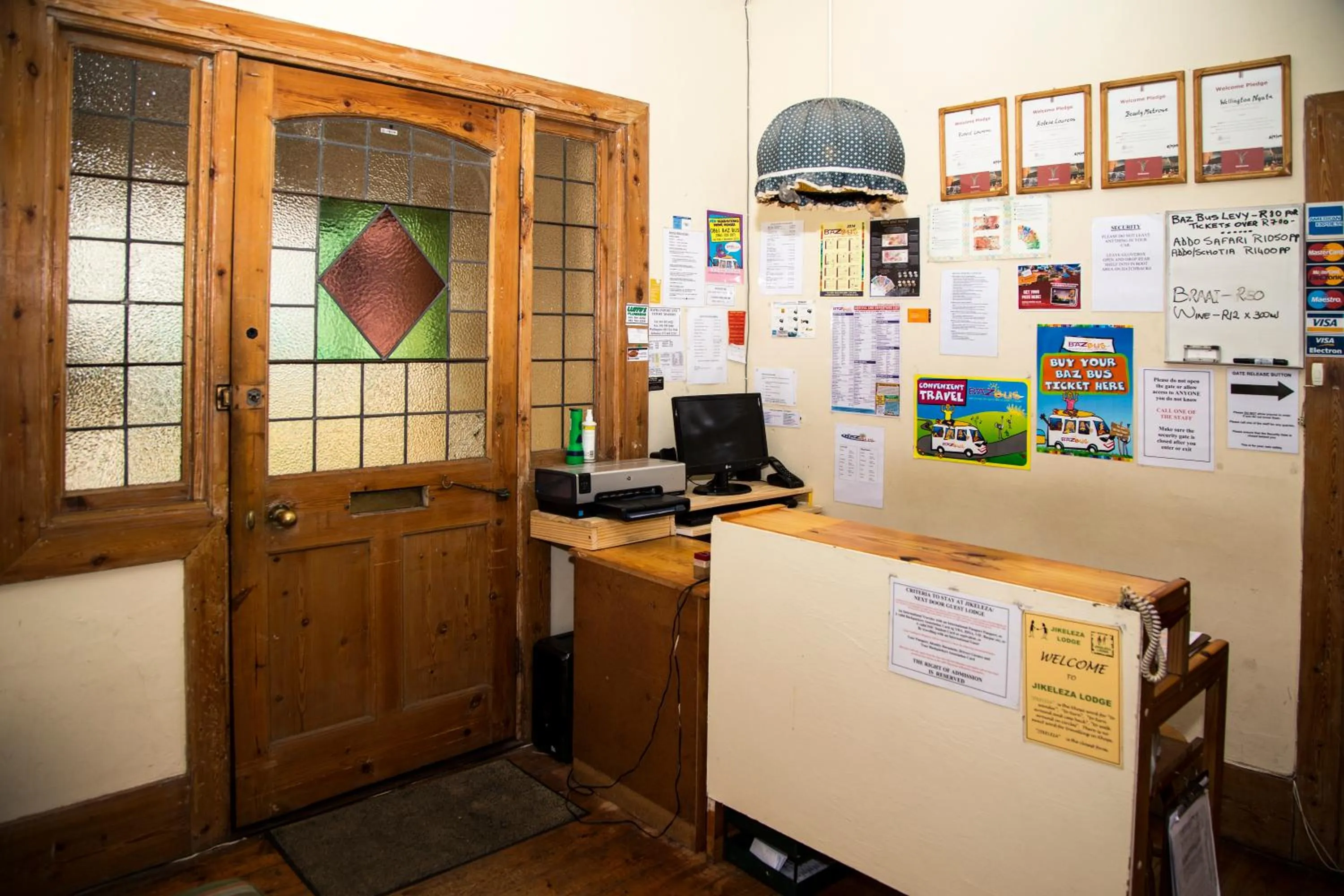 Lobby or reception in Jikeleza Lodge