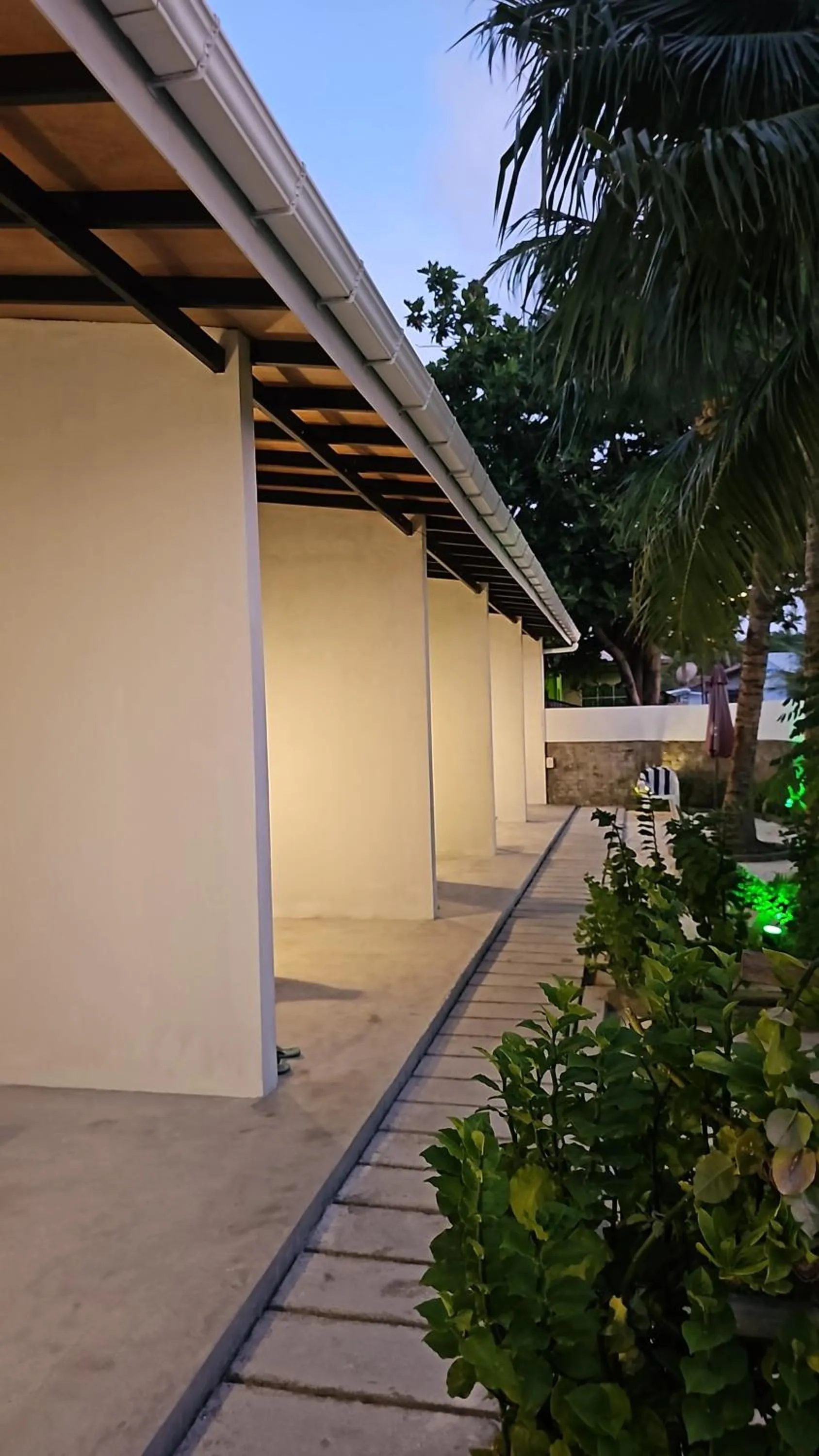 Garden in Madi Giri Guest House