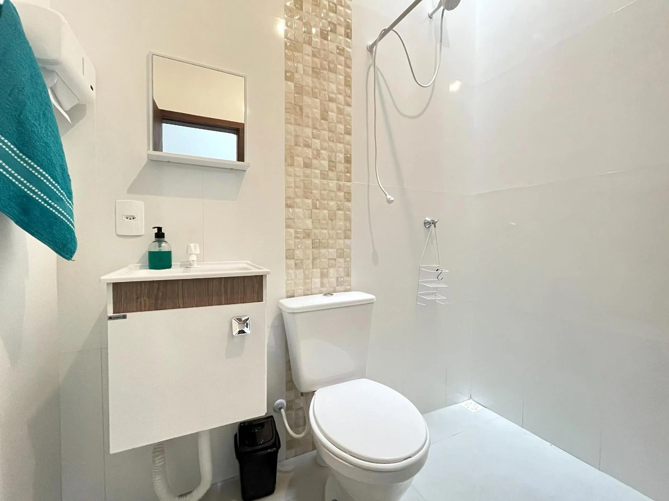 Toilet in Apenas 700m do mar e 25min do Beto Carrero