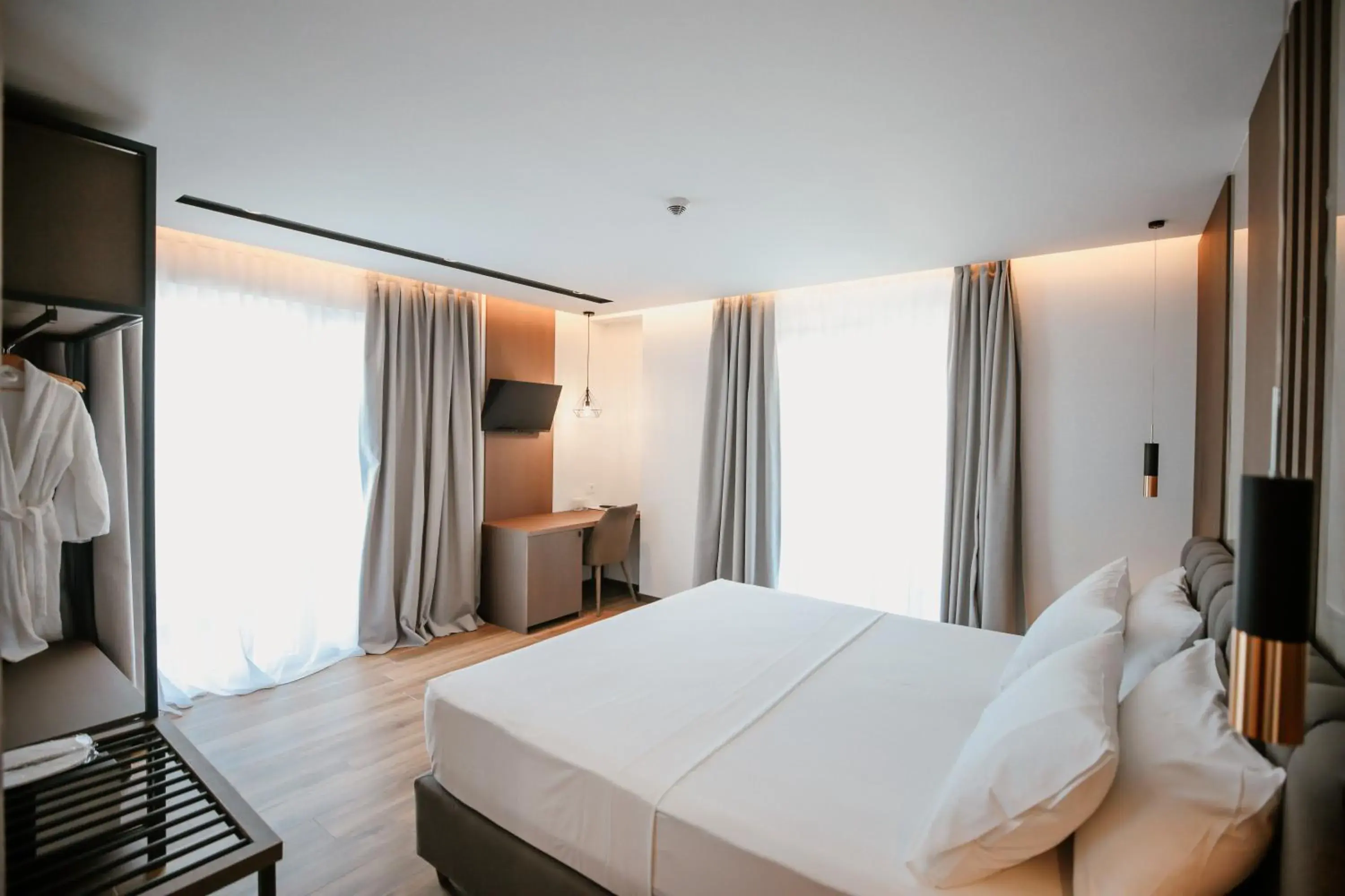 Deluxe Double Room with Balcony and Sea View in Klajdi Resort & SPA Deluxe Double Room with Balcony and Sea View in Klajdi Resort & SPA