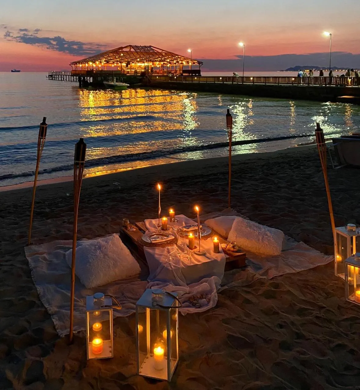 Sunset in Klajdi Resort & SPA