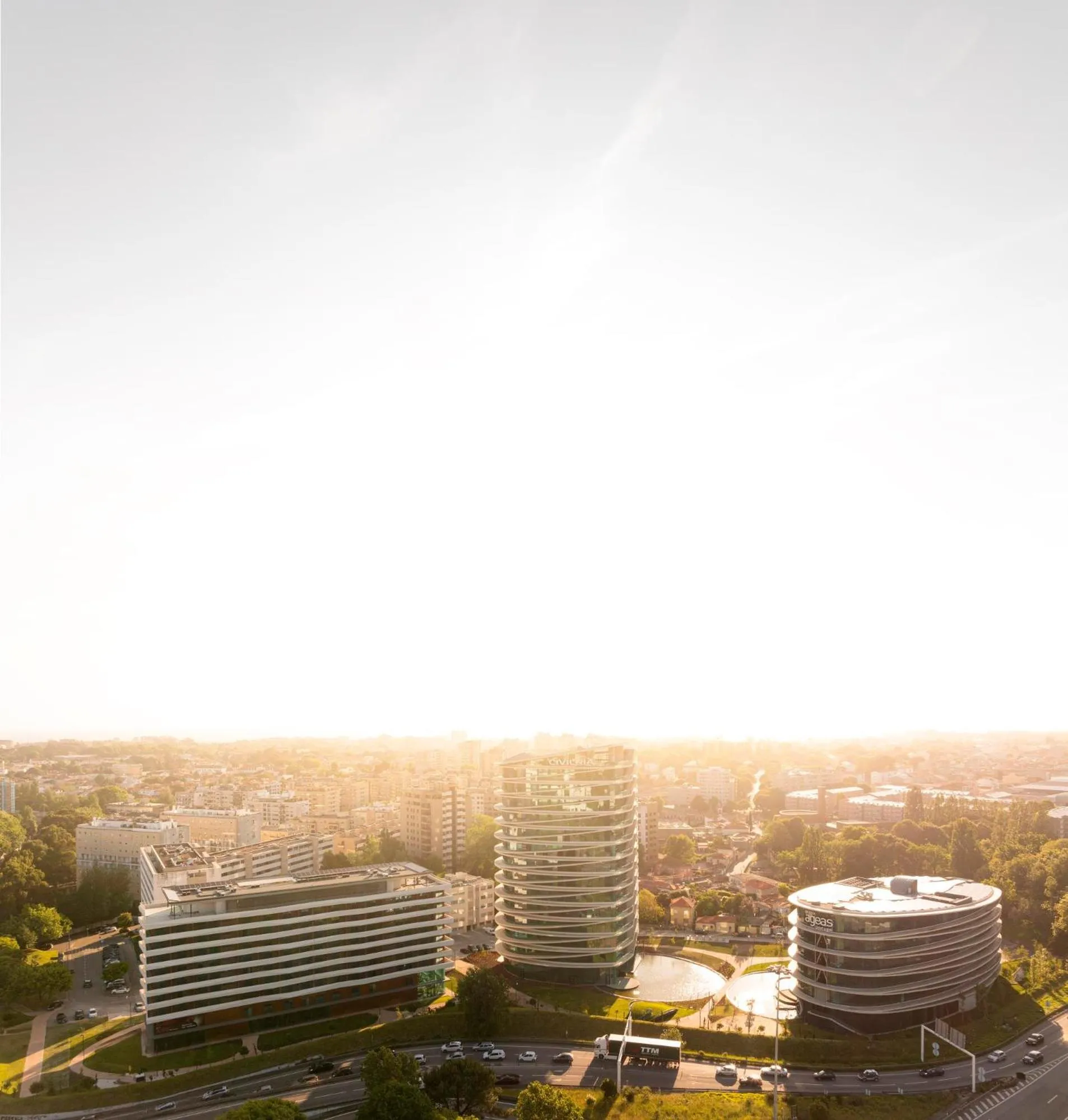 Bird's eye view in Nôma Living Icon Apartments