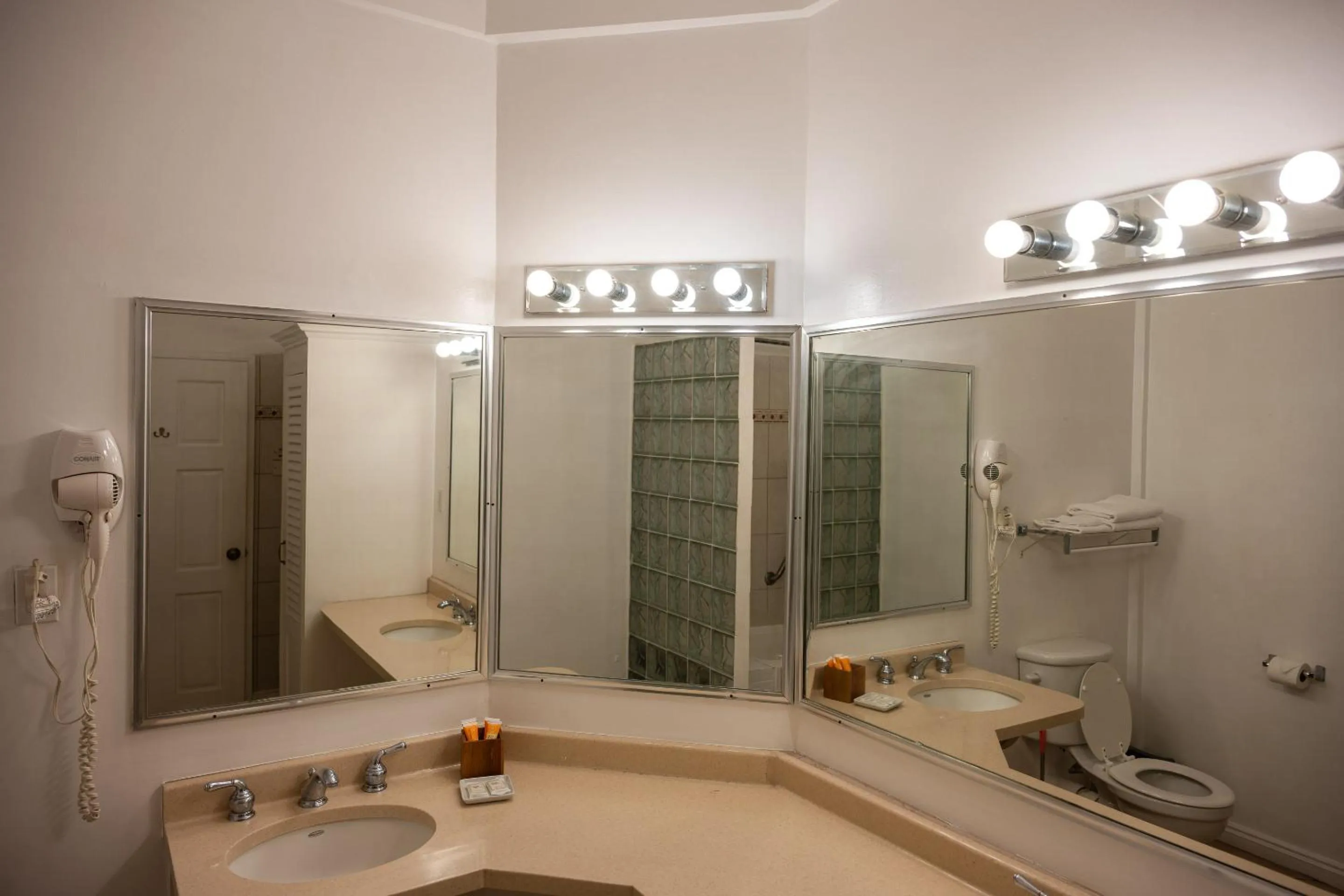 Shower in Grand Coastal Hotel