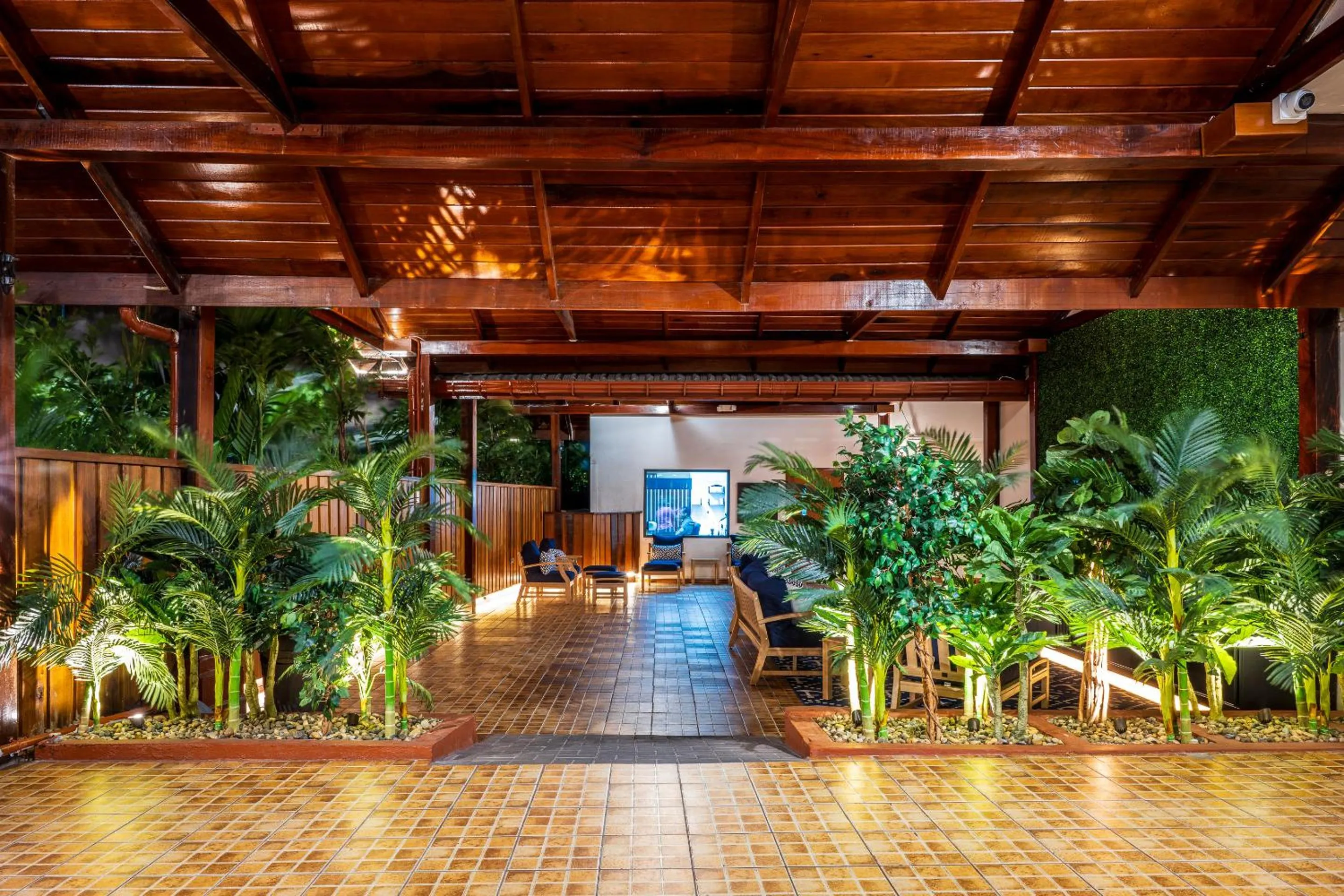 Property building in Grand Coastal Hotel