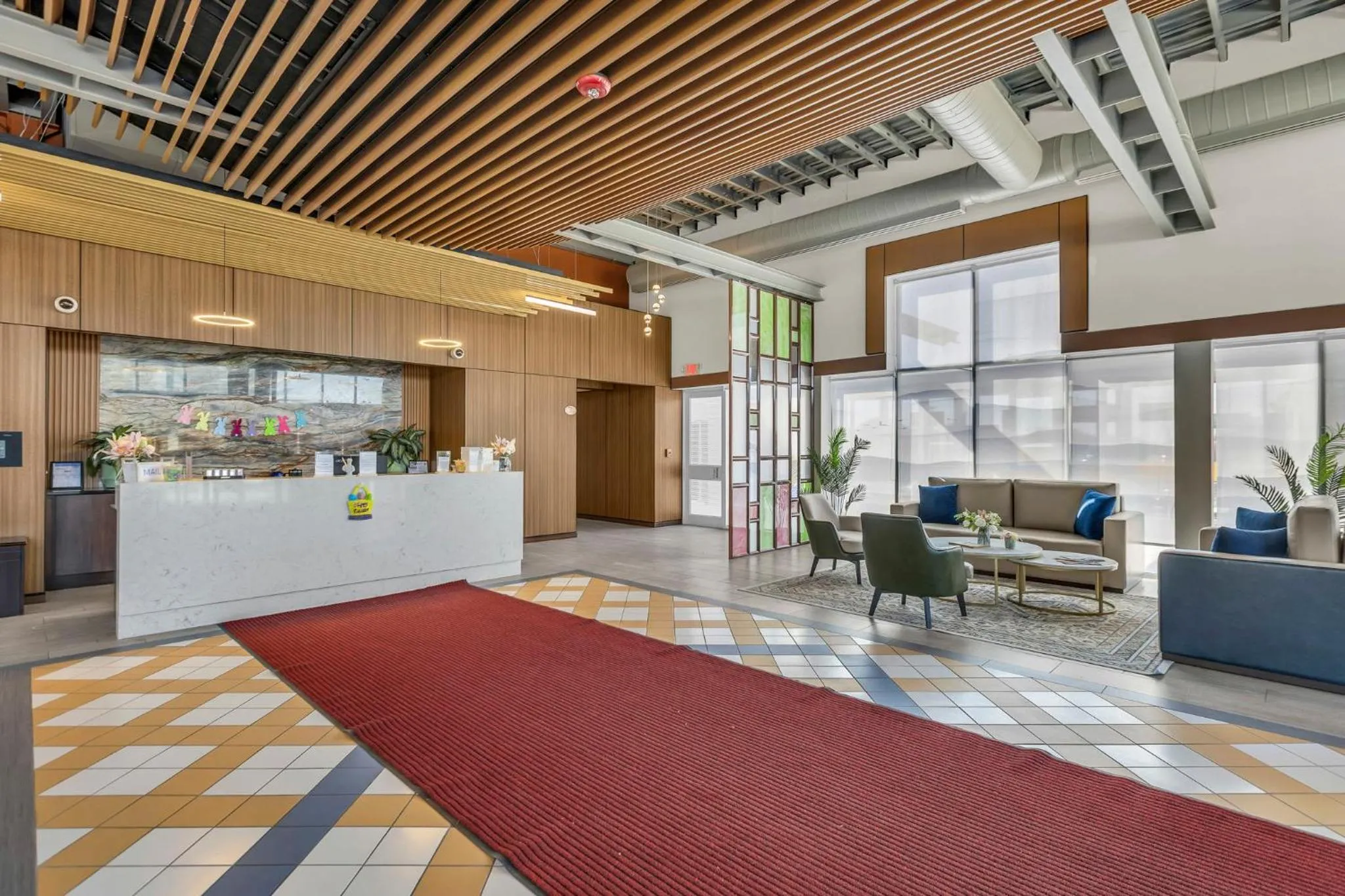 Lobby or reception in KC Inn Hotel Kansas City