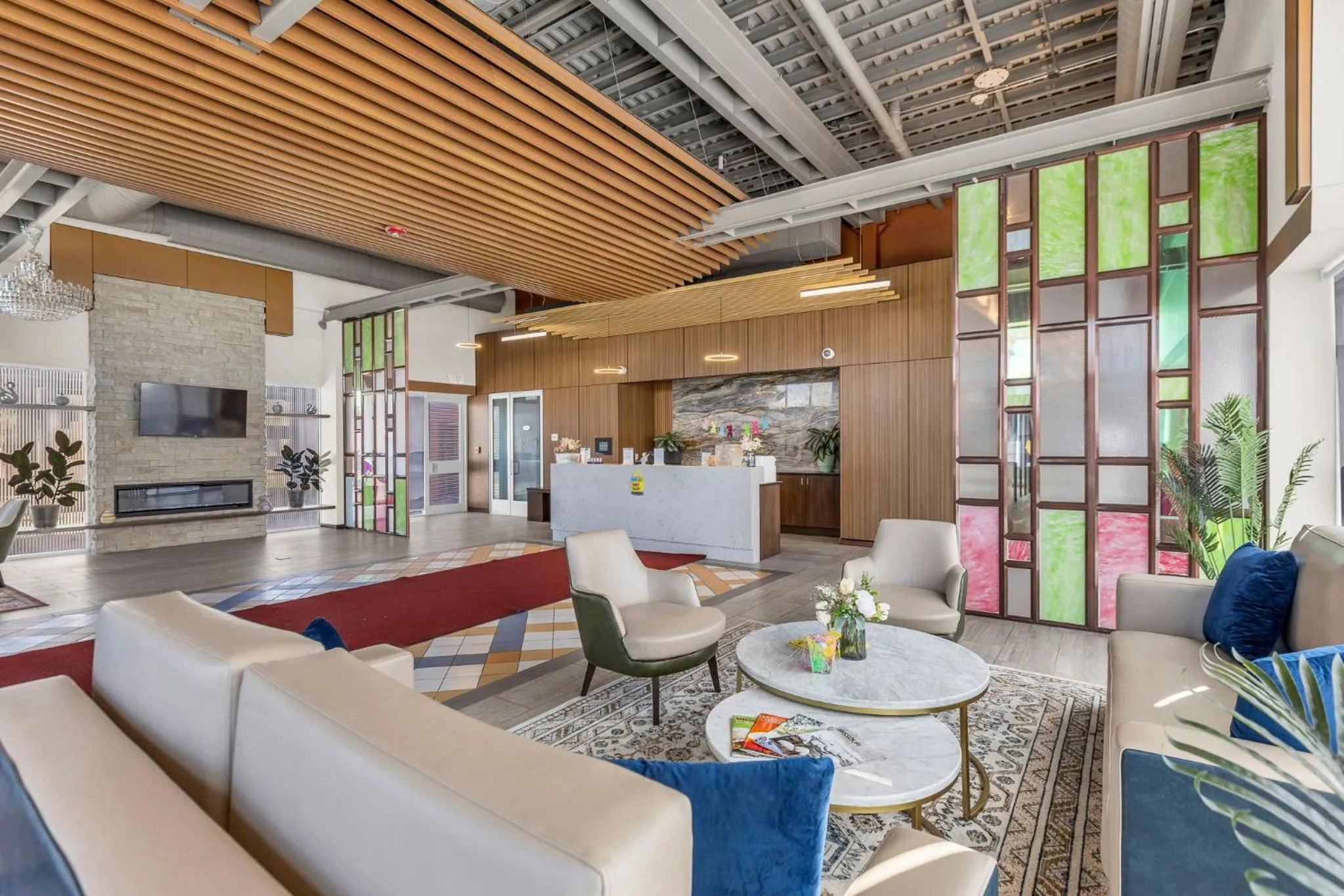 Lobby or reception in KC Inn Hotel Kansas City