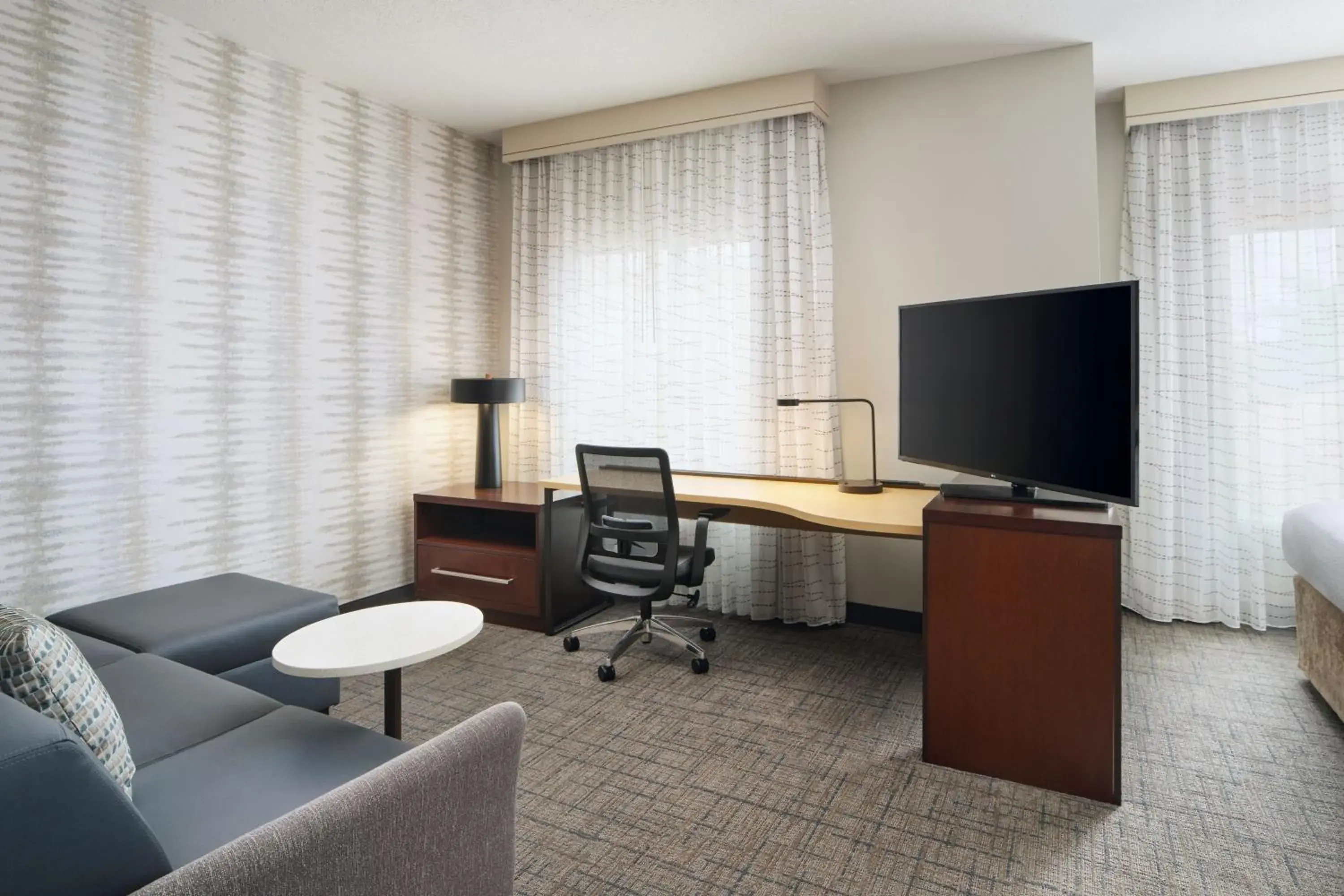 King Studio with Sofa Bed in Residence Inn by Marriott Fort Myers at I-75 and Gulf Coast Town Center King Studio with Sofa Bed in Residence Inn by Marriott Fort Myers at I-75 and Gulf Coast Town Center