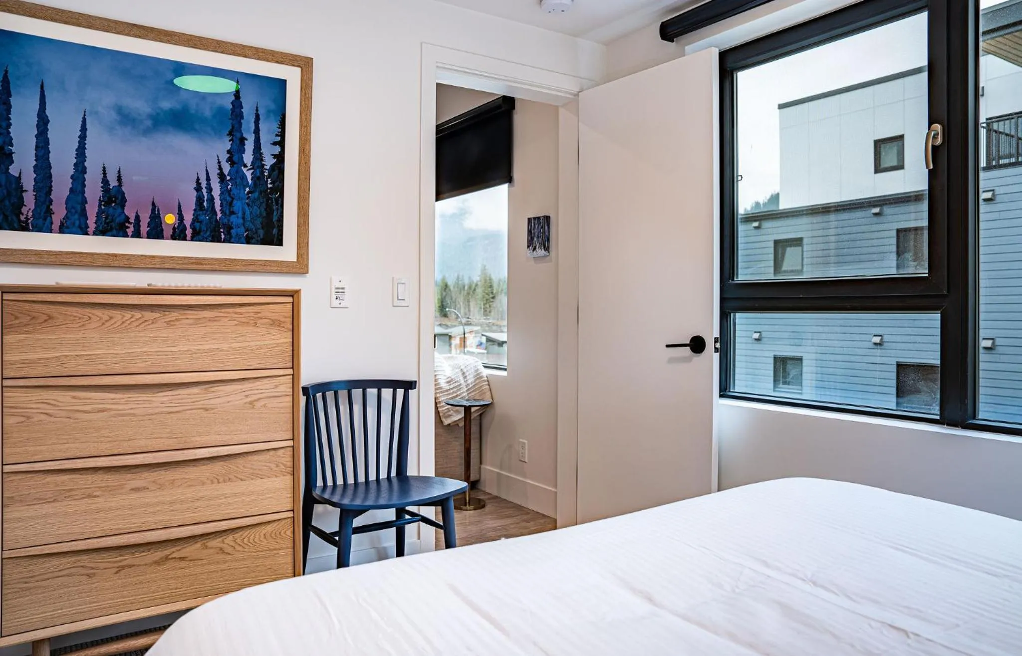Bed in Powder Pines Retreat by Revelstoke Vacations
