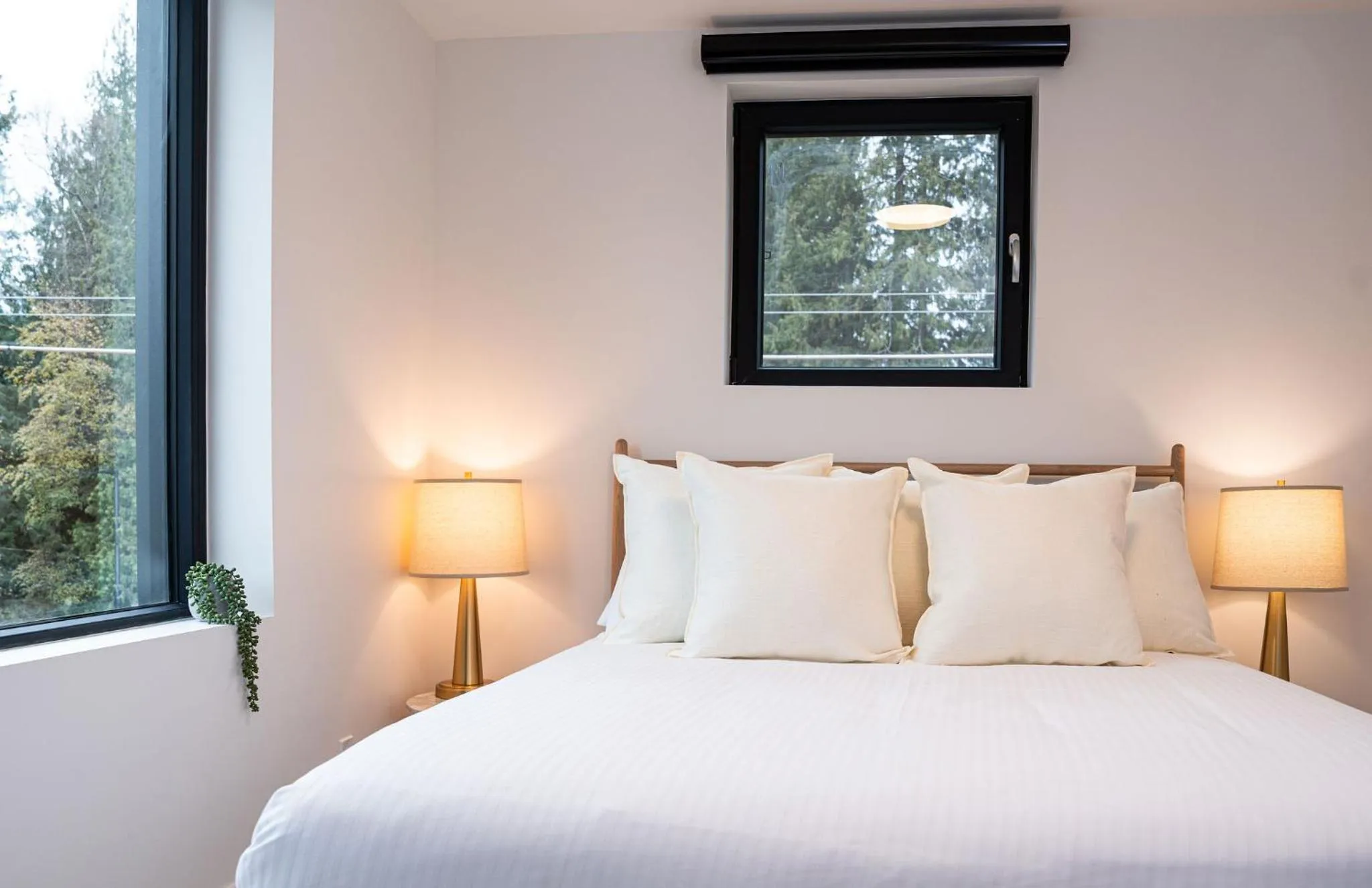 Bed in Powder Pines Retreat by Revelstoke Vacations