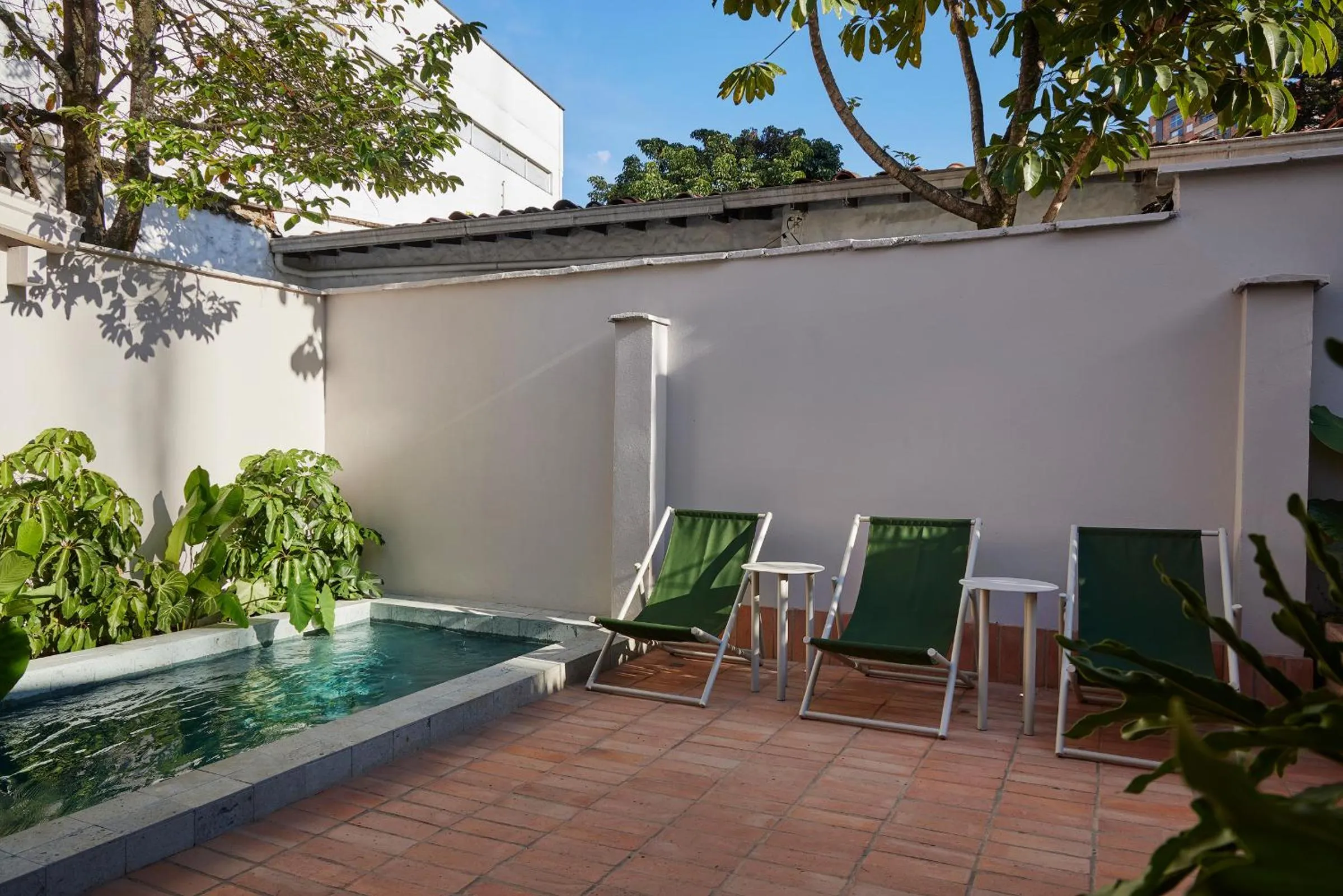 Swimming pool in Antipoda Hotel Boutique