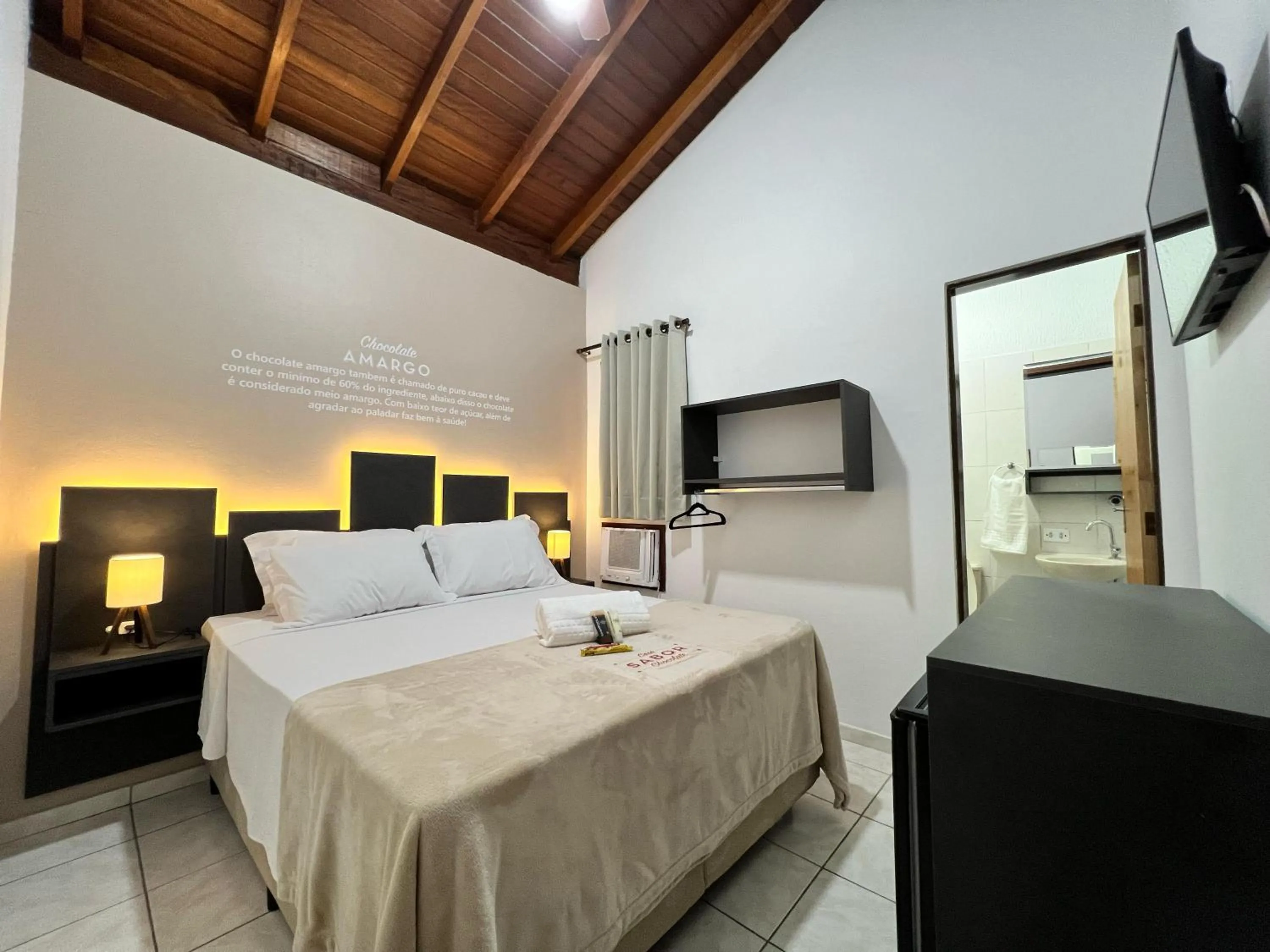 Bedroom, Bed in Casa Sabor Chocolate Mar