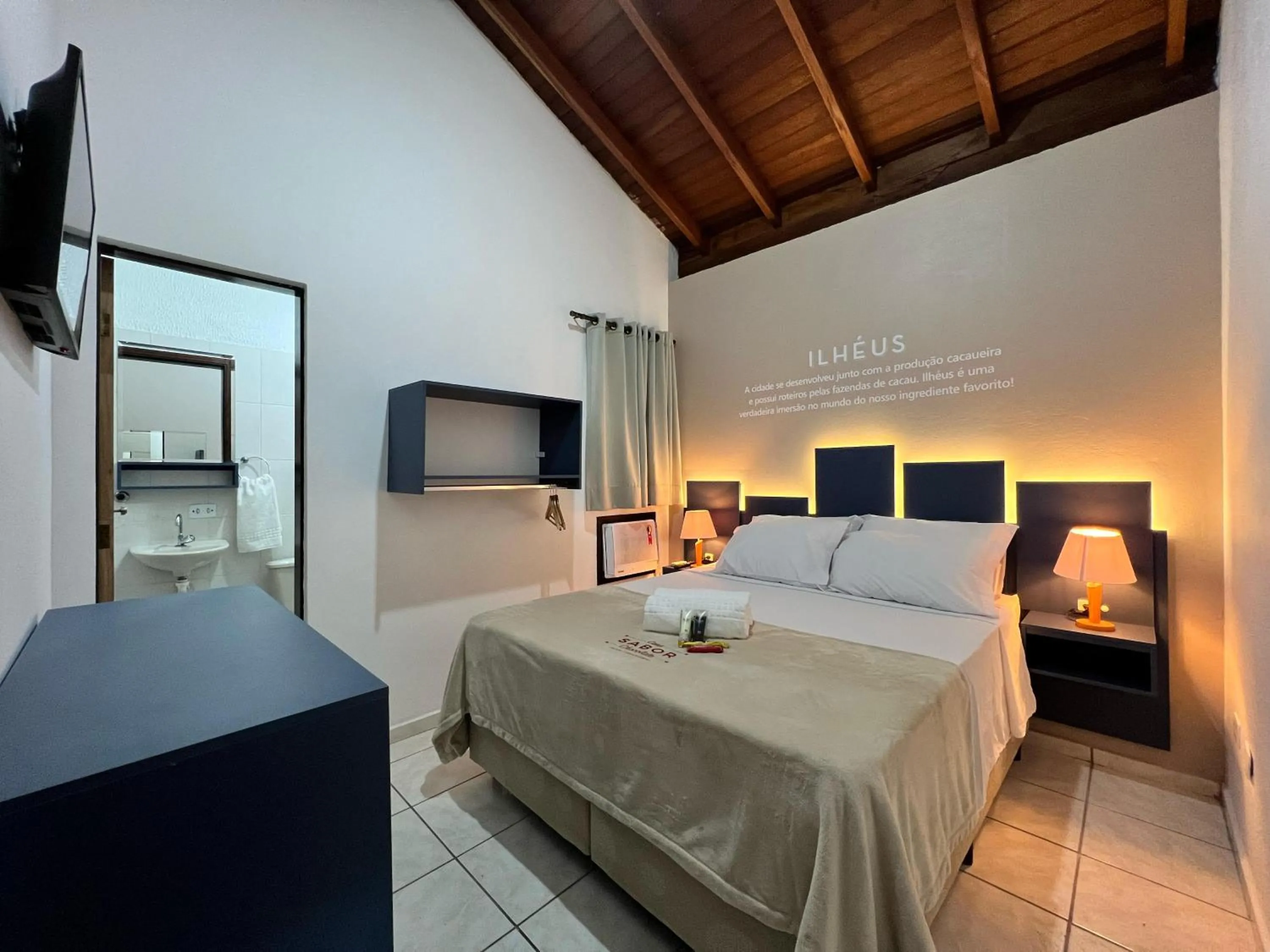 Bedroom, Bed in Casa Sabor Chocolate Mar