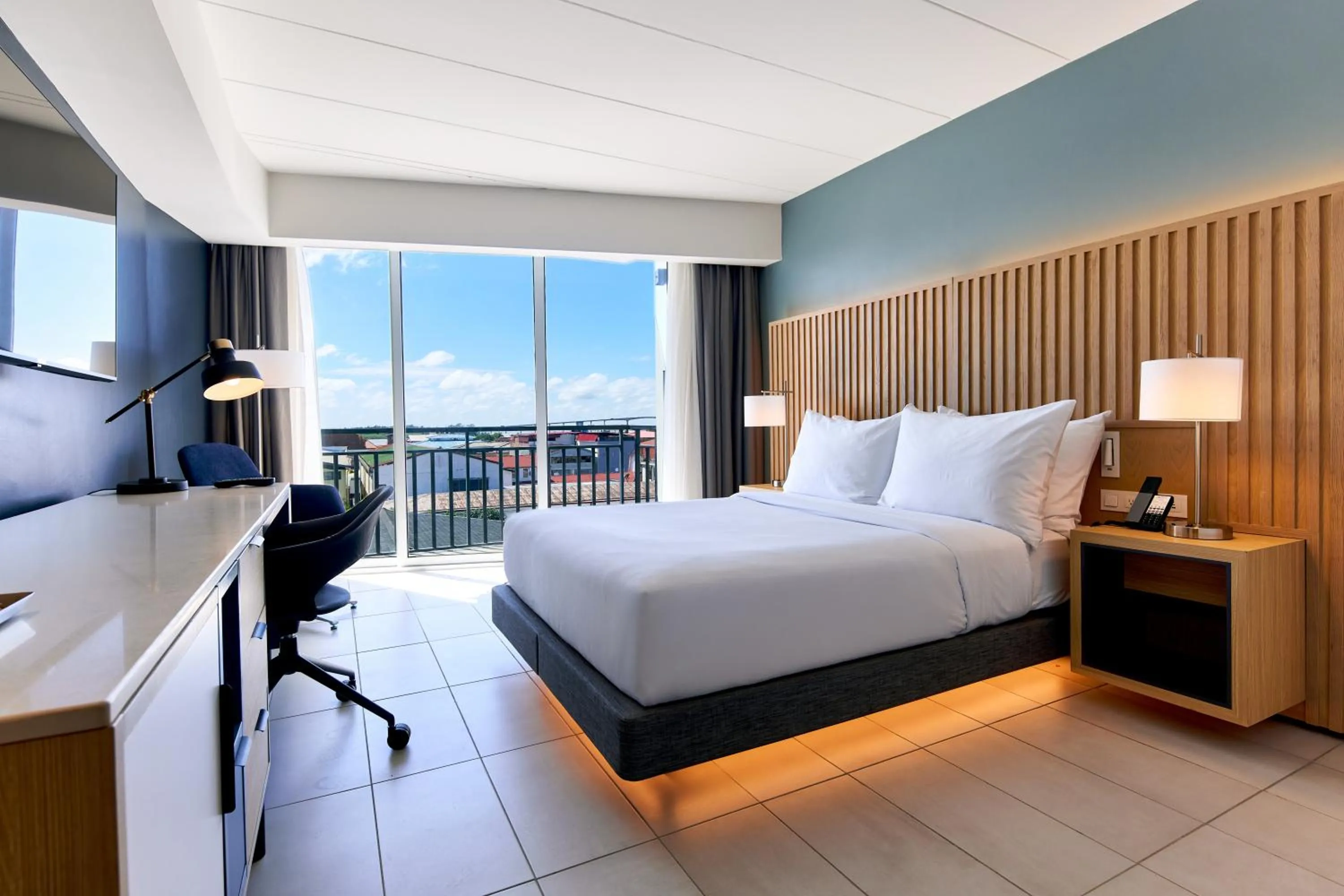 Bed in Radisson Hotel Paramaribo