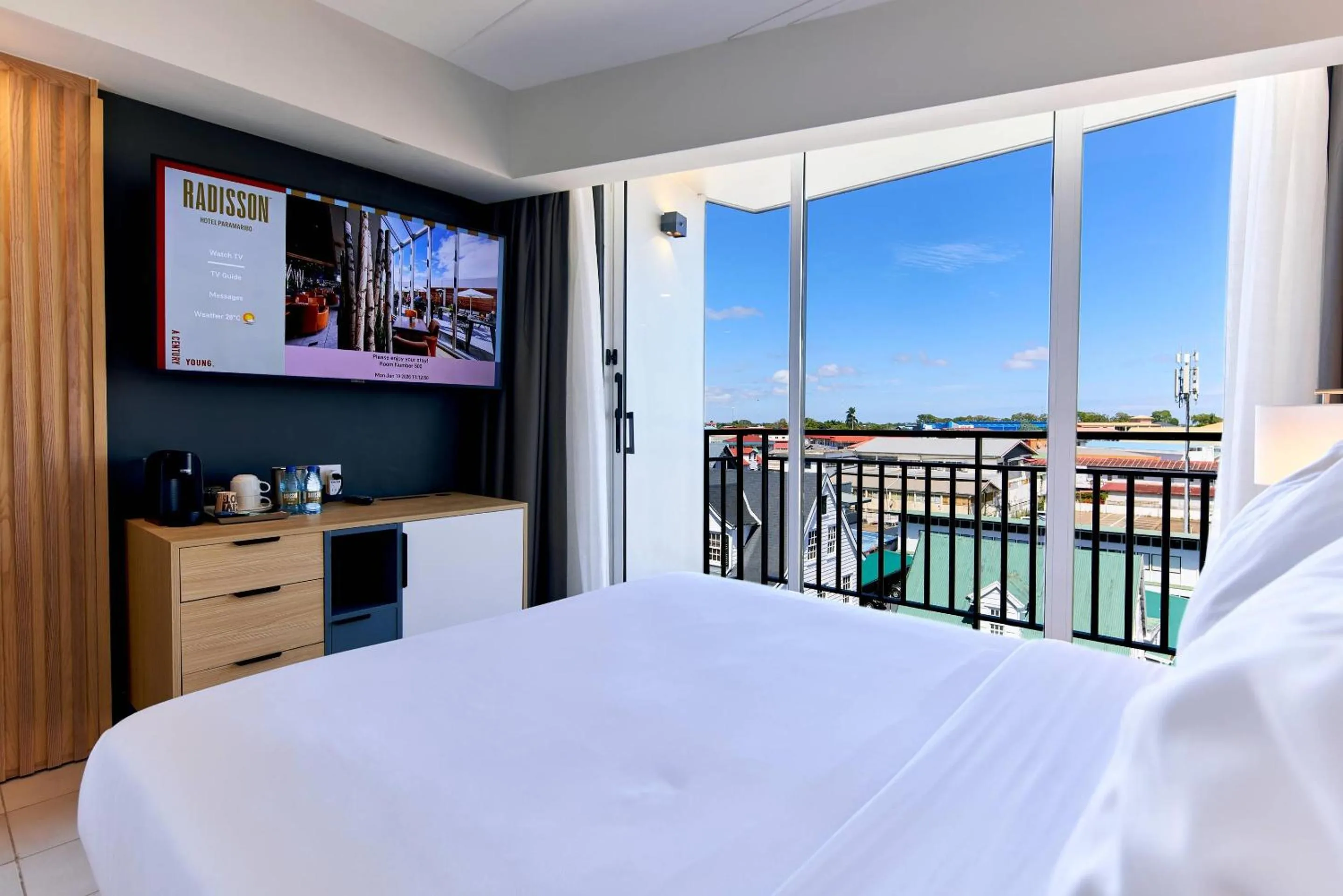 Bedroom, Bed in Radisson Hotel Paramaribo