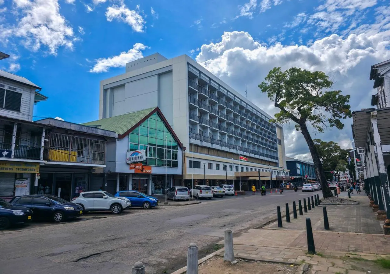 Property building in Radisson Hotel Paramaribo