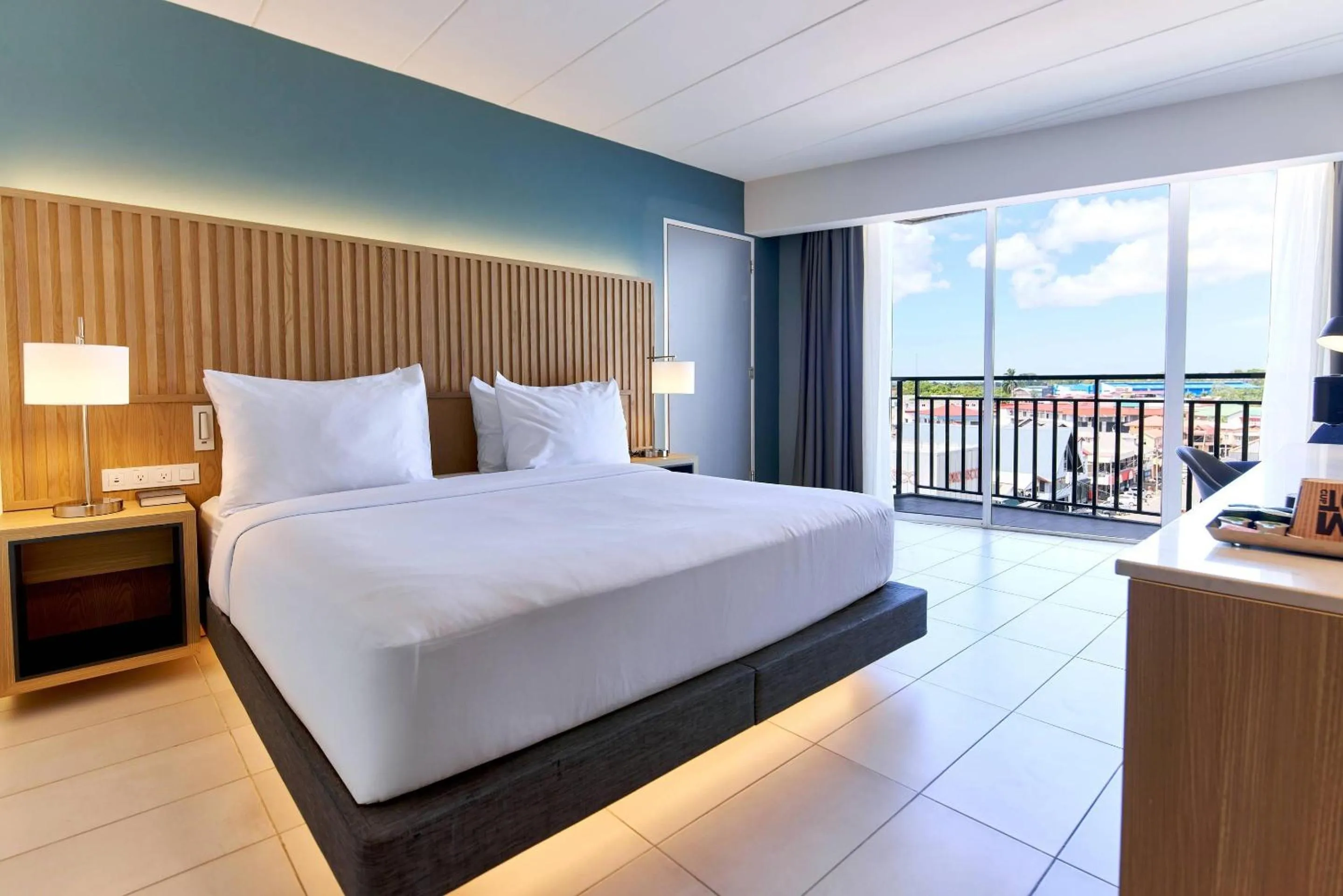 Bedroom, Bed in Radisson Hotel Paramaribo