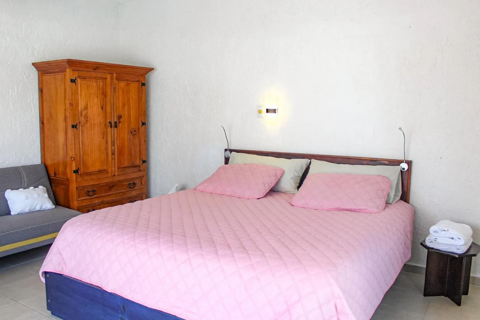 Bed in Hotel Allende