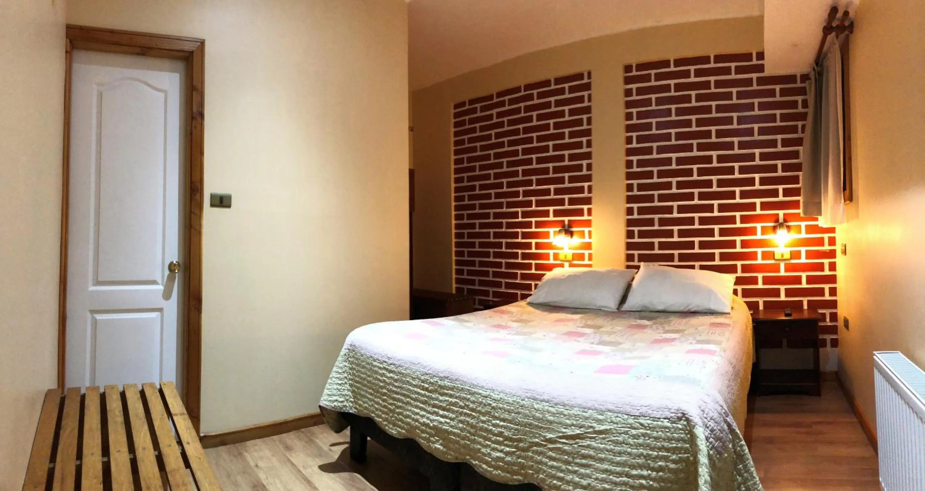 Shower, Bed in Hostal Graciela