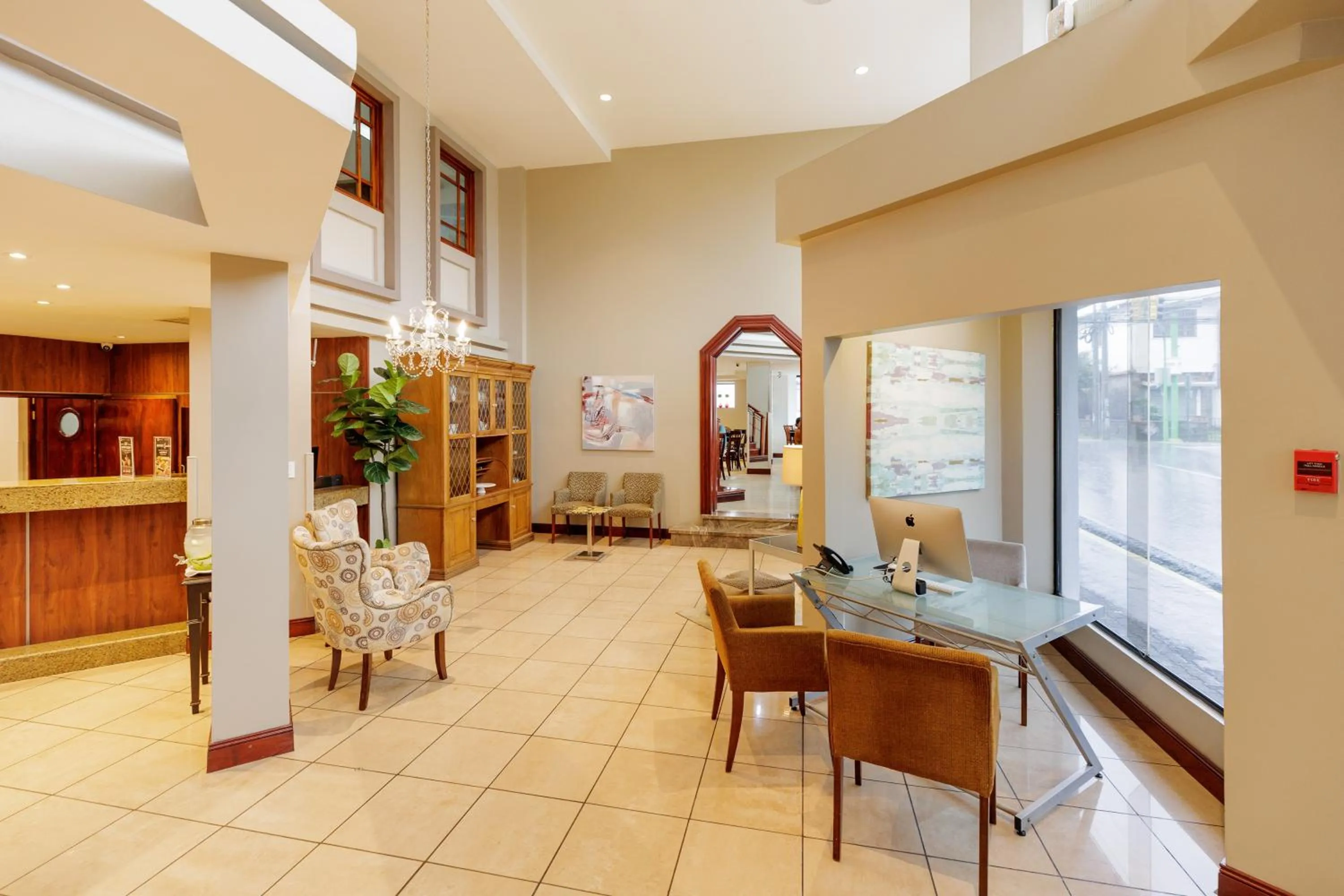 Living room in Parque del Lago Boutique Hotel