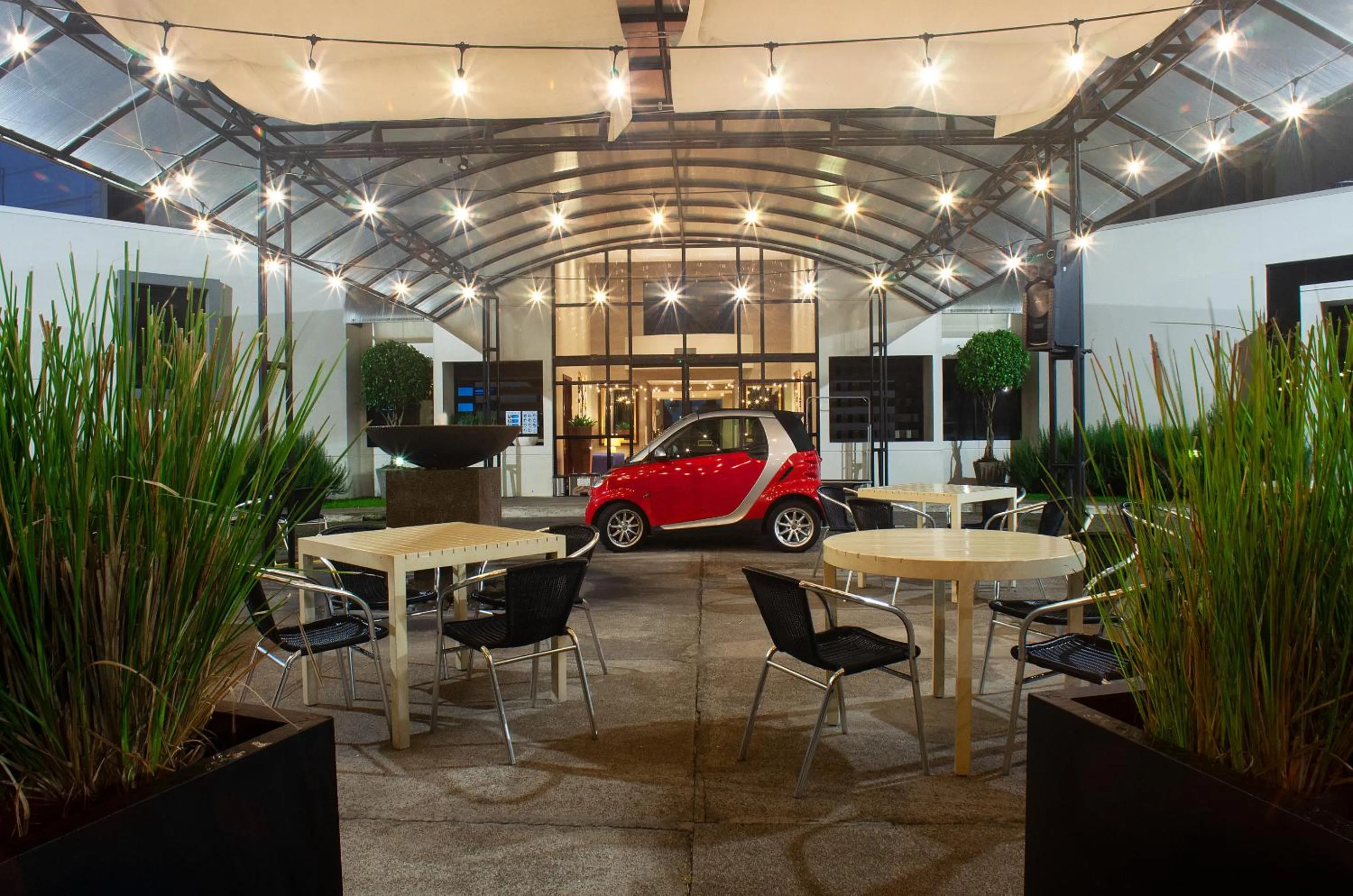 Balcony/Terrace in Parque del Lago Boutique Hotel