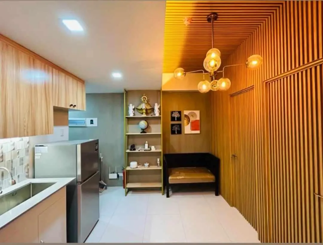 Living room in Naga City Stylish Condo