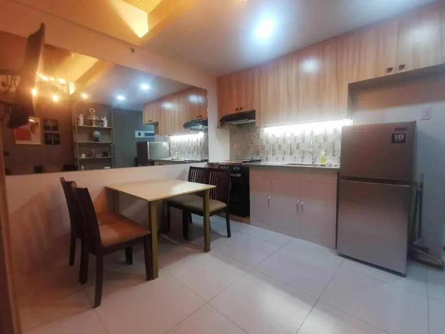 Kitchen or kitchenette in Naga City Stylish Condo