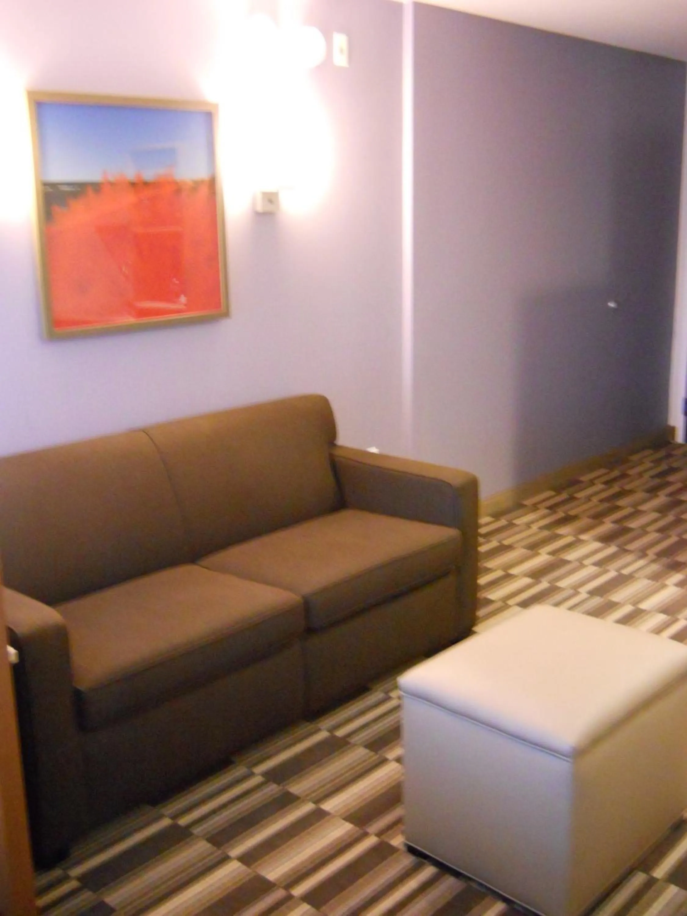 Seating area in Microtel Inn & Suites Sault Ste. Marie