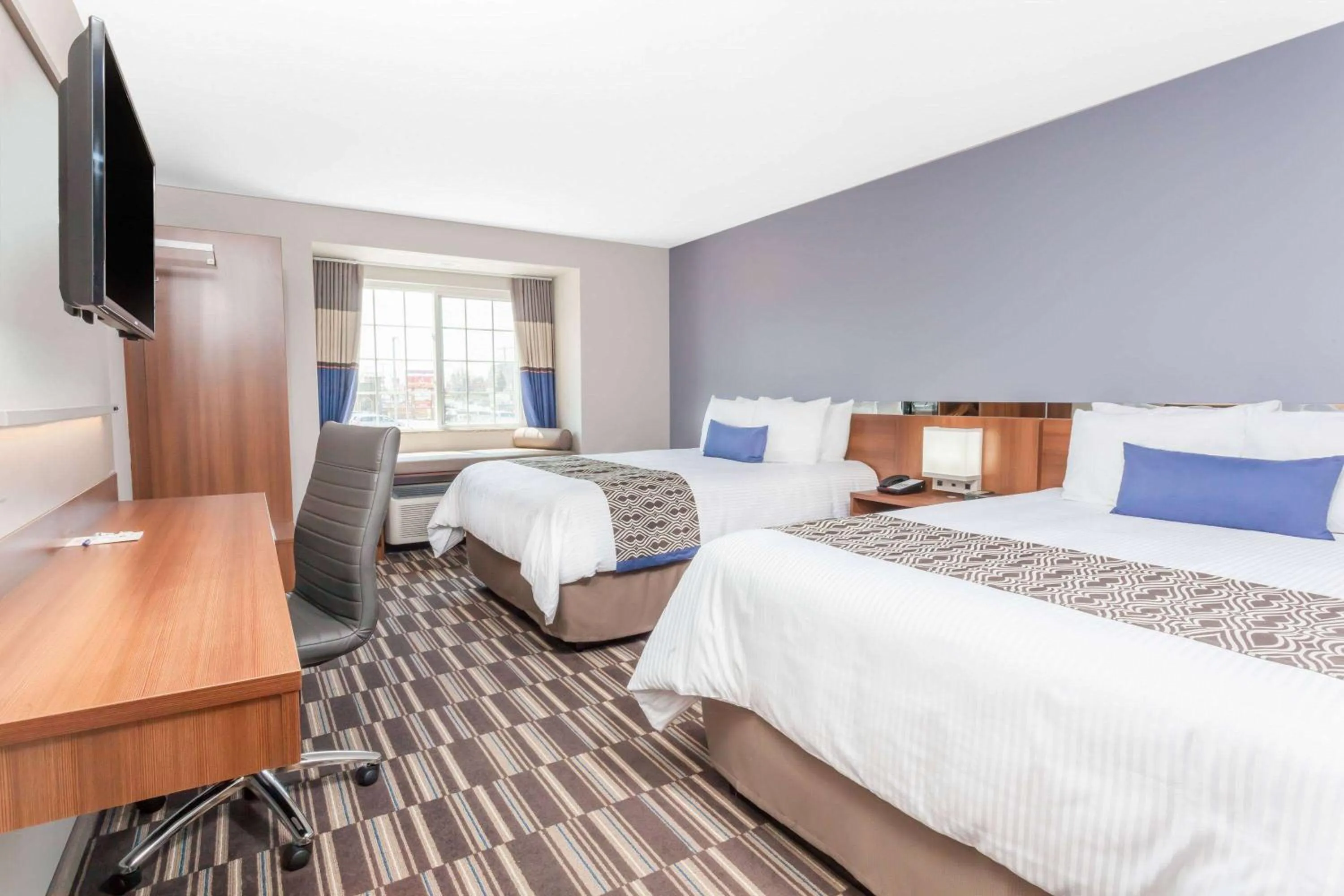 Deluxe Queen Room with Two Queen Beds - Disability Access - Non-Smoking in Microtel Inn & Suites Sault Ste. Marie