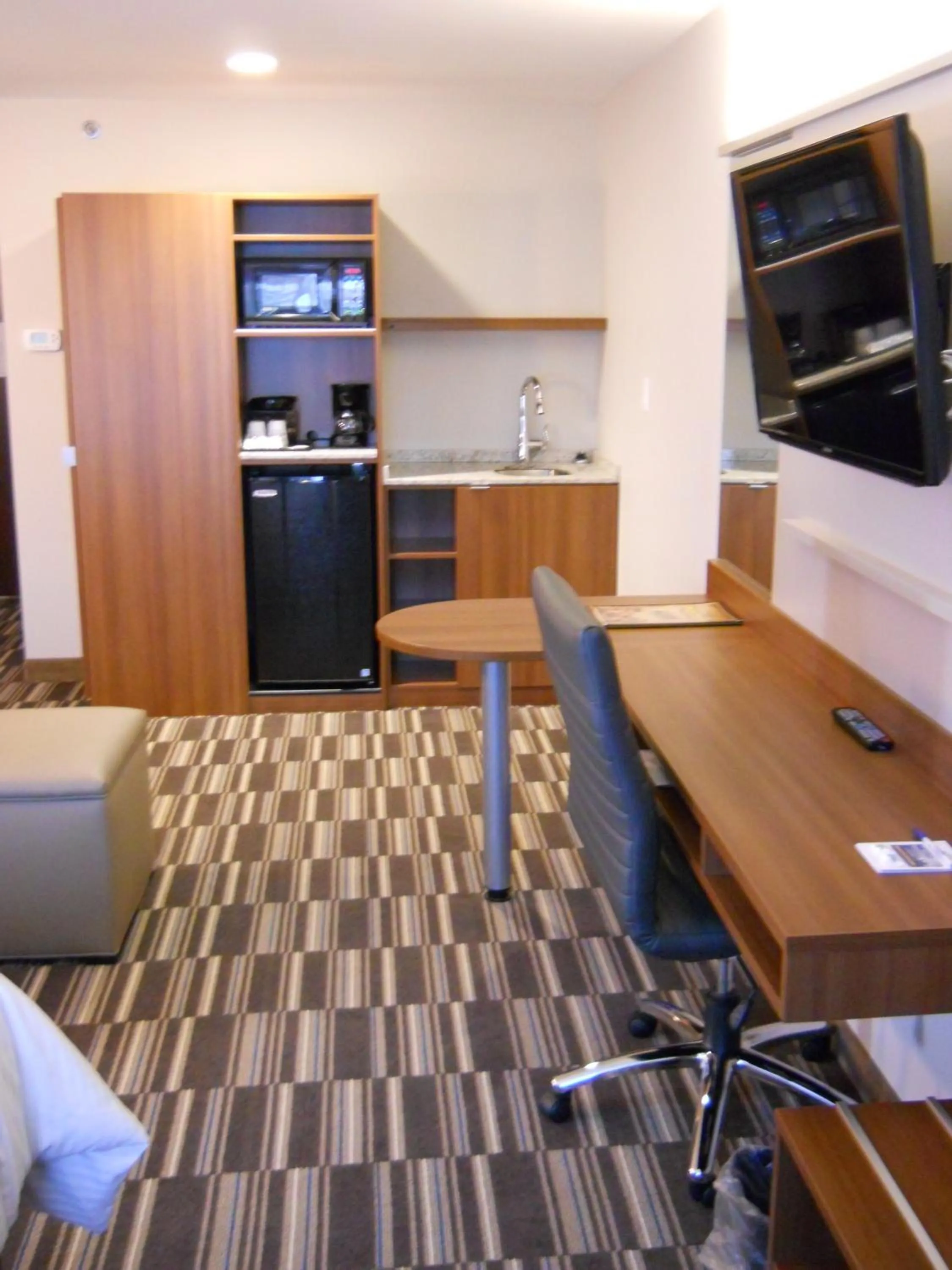 Seating area in Microtel Inn & Suites Sault Ste. Marie