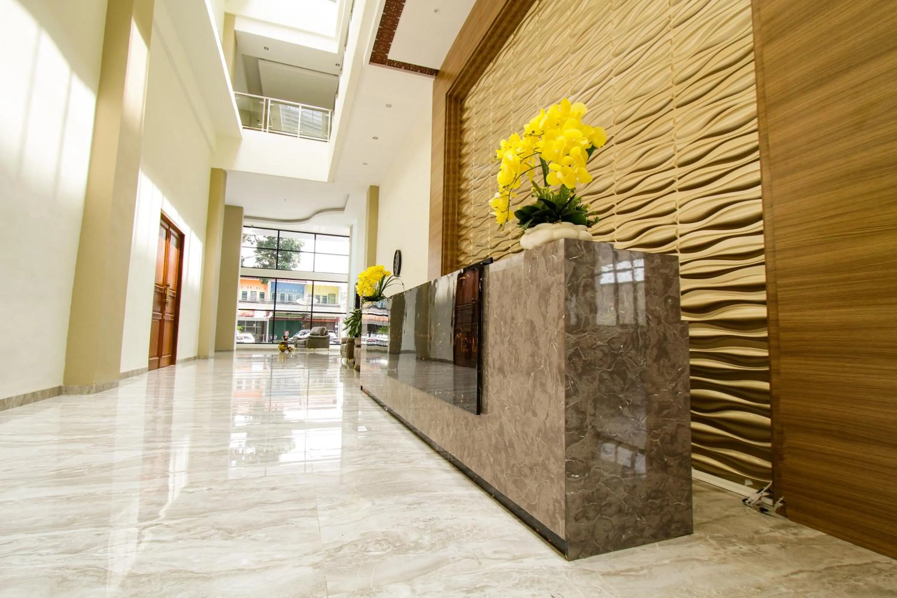 Lobby or reception in Sepanak Hotel by Amazing